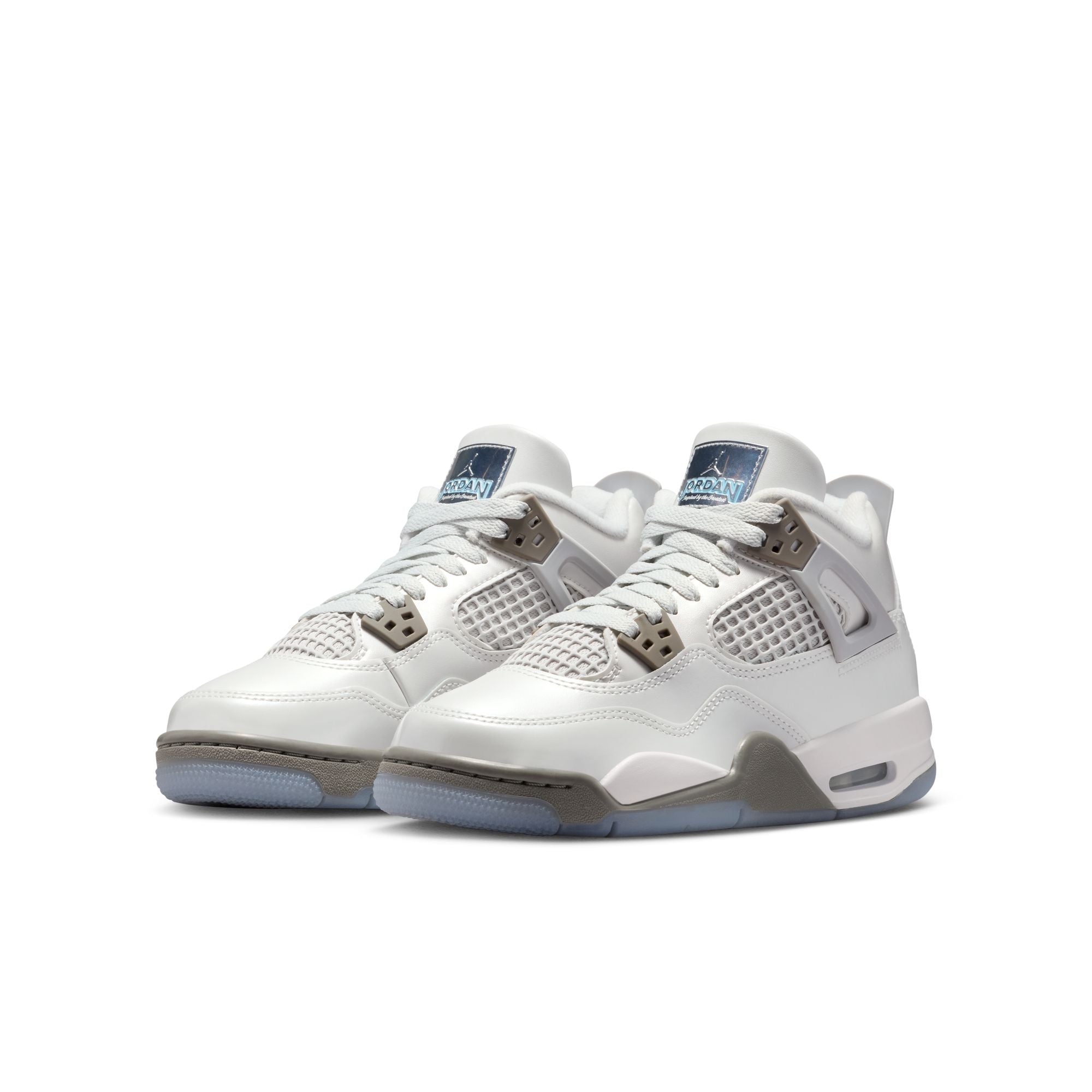 KIDS AIR JORDAN 4 RETRO GS (BLUE CHILL)