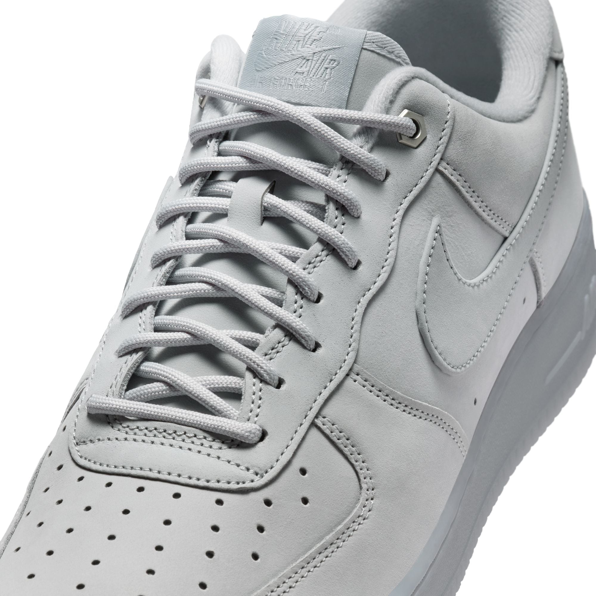 MENS NIKE AIR FORCE 1 '07 WB (WOLF GREY NUBUCK)
