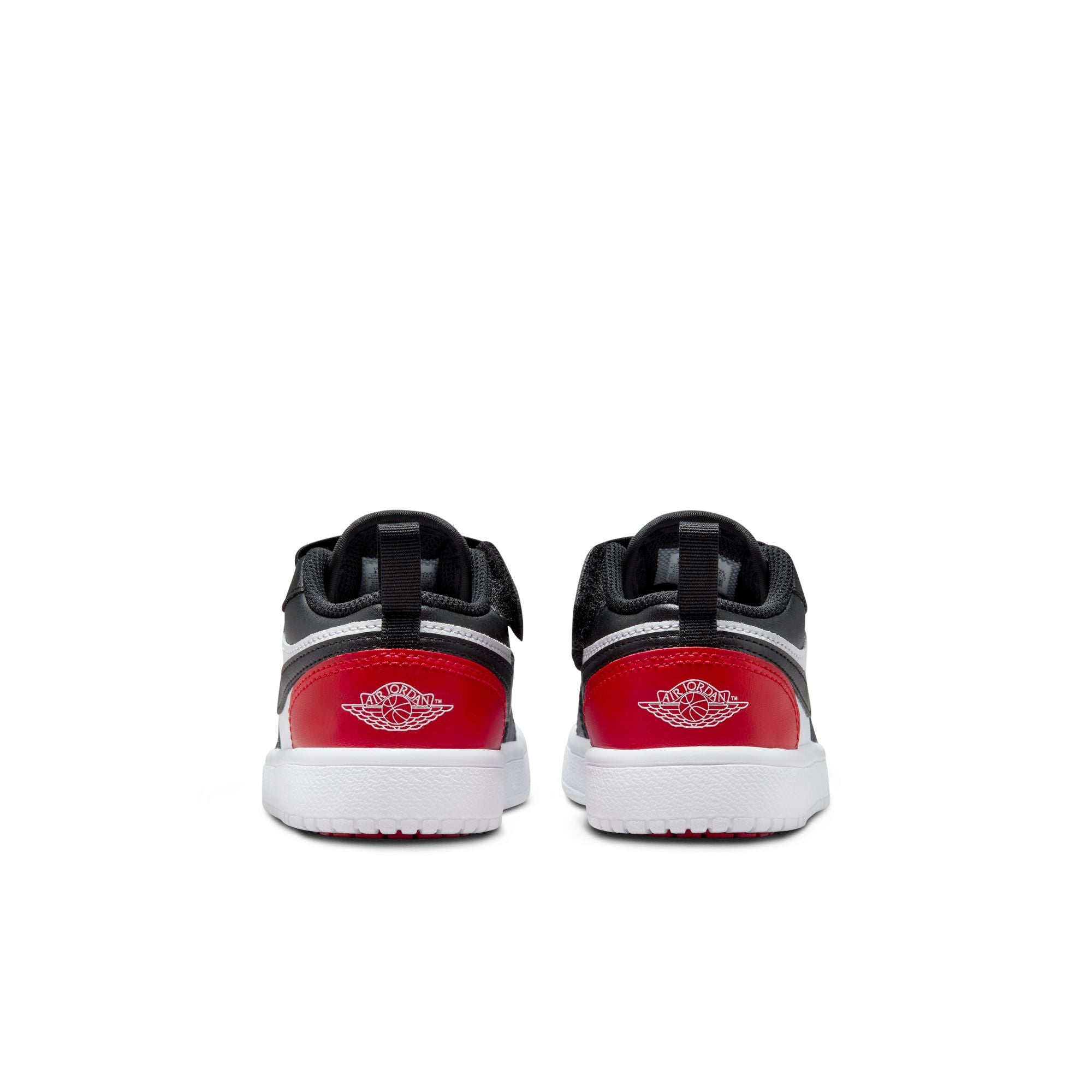 KIDS JORDAN 1 LOW ALT PS (WHITE/BLACK-VARSITY RED)