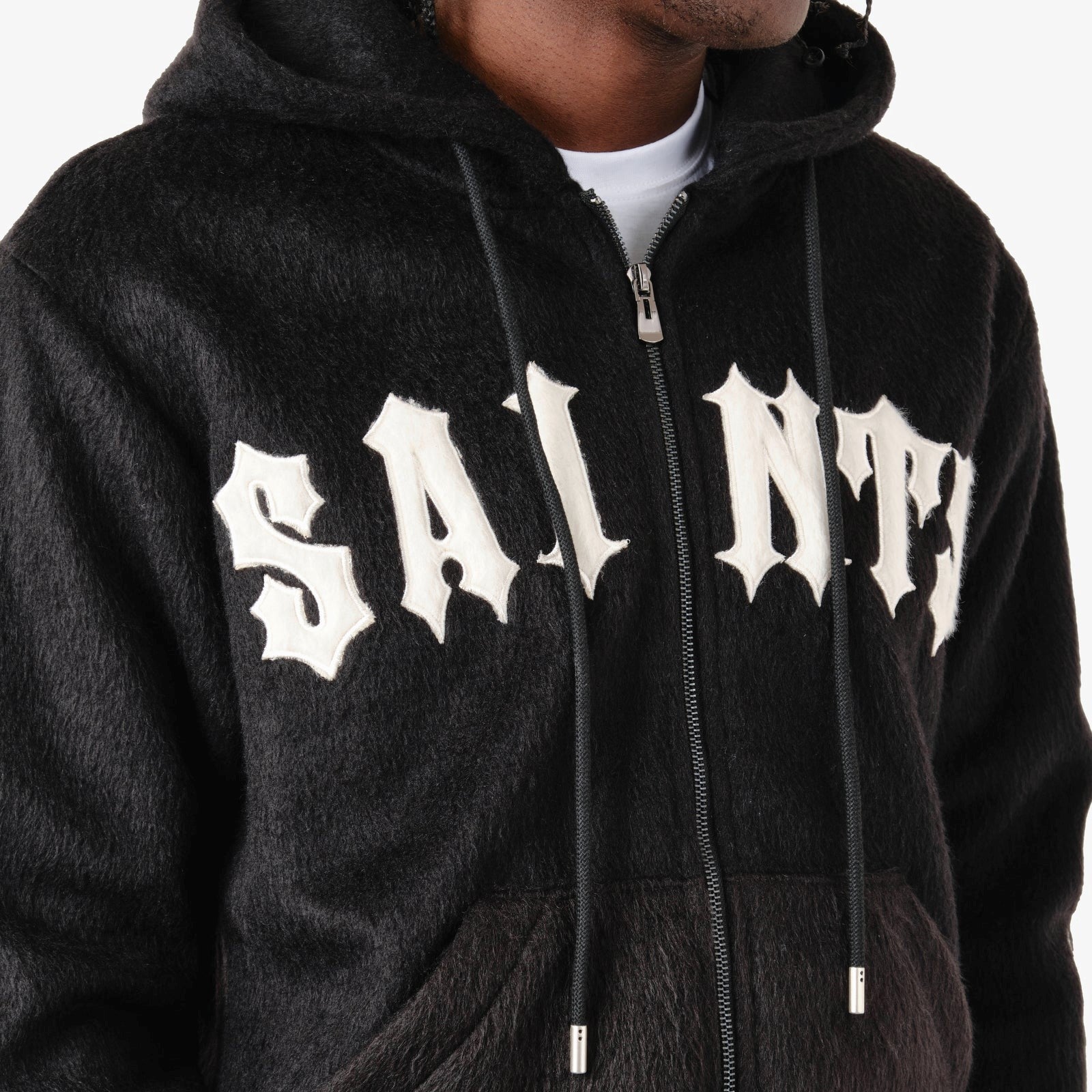 MENS COPPER RIVET "SAINTS" MOHAIR SET (BLACK)