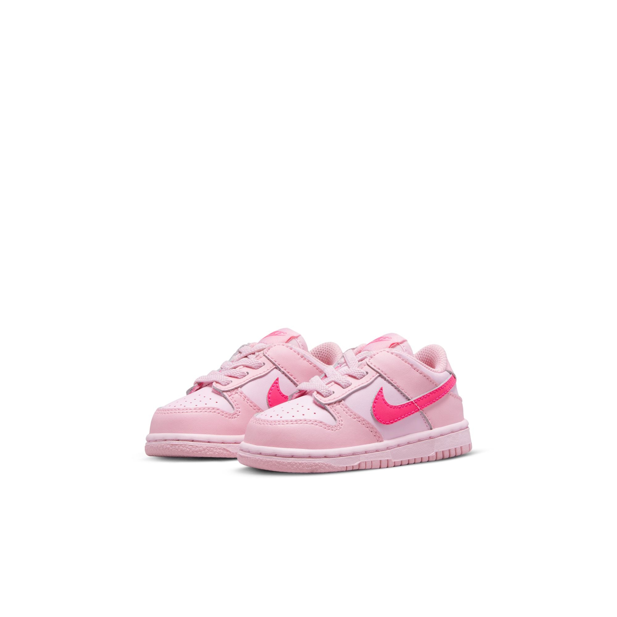KIDS NIKE DUNK LOW TDE (MED SOFT PINK/PINK FOAM/HYPER PINK)