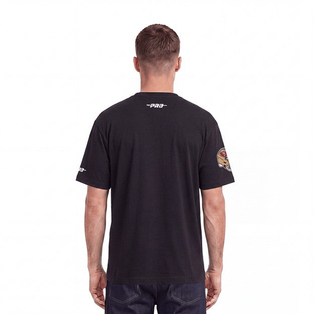 MENS PRO STANDARD SAN FRANCISCO 49ERS ALL PRO S/S TEE (BLACK)