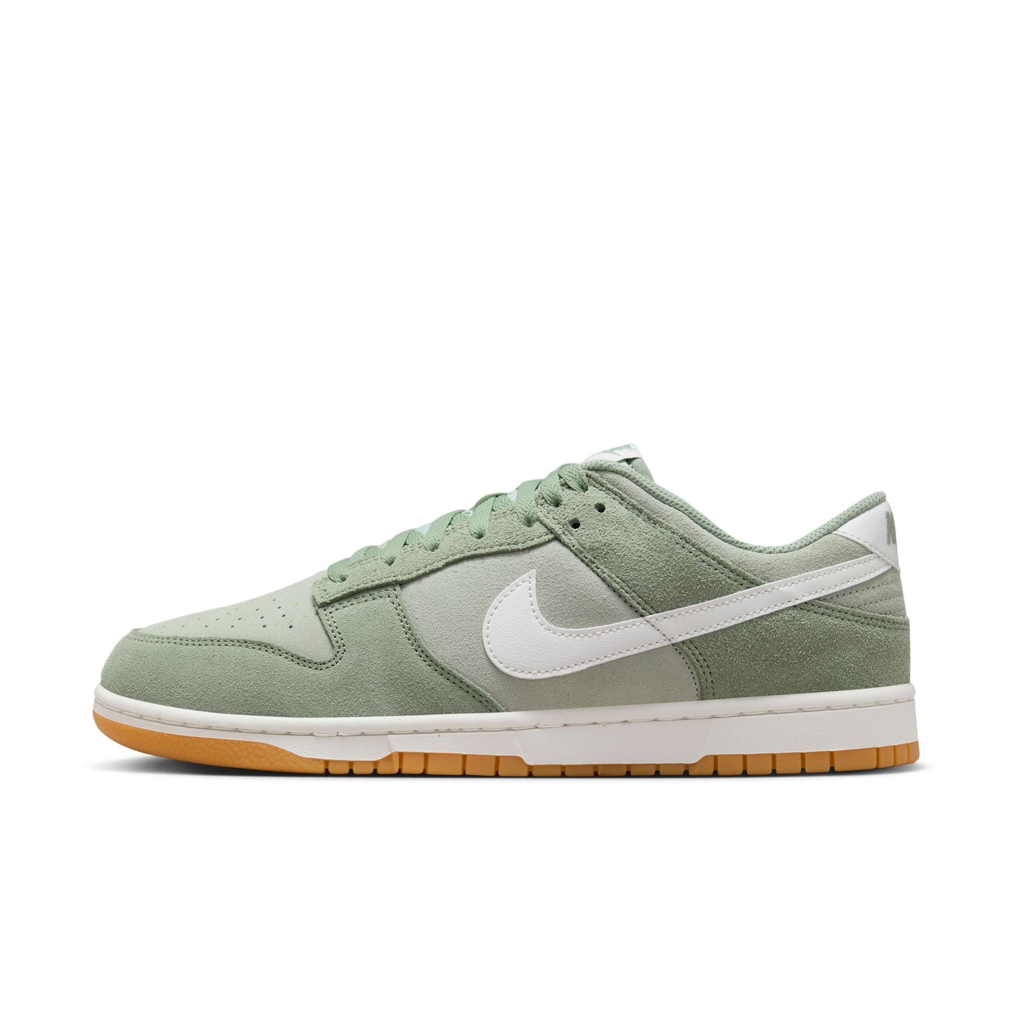 MENS NIKE DUNK LOW RETRO SE (JADE HORIZON/SUMMIT WHITE/LIGHT SILVER)