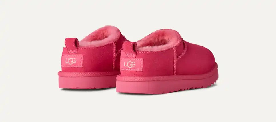 KIDS' UGGS CLASSIC MICRO (PINK BLOOM)
