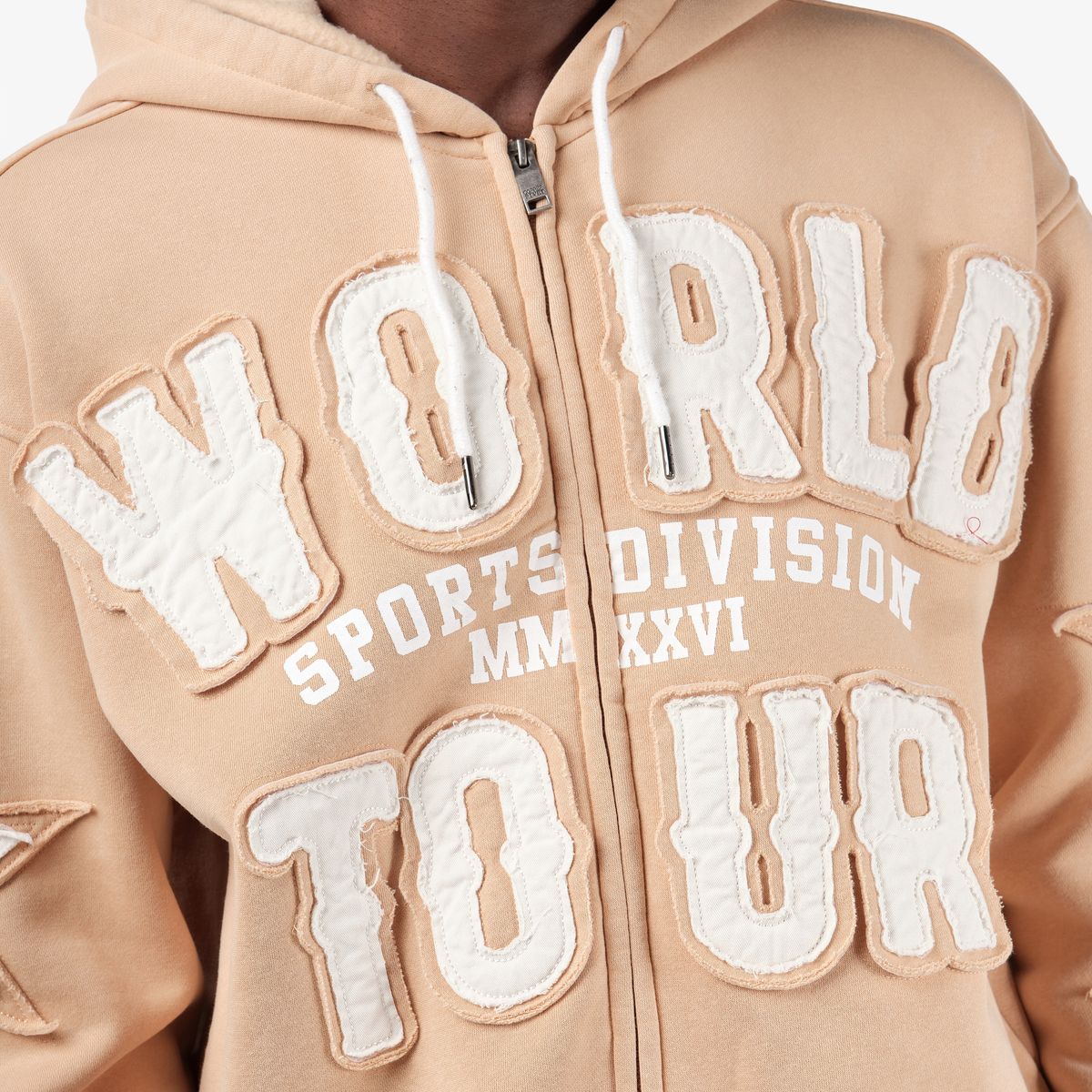 MENS COPPER RIVET WORLD TOUR FZ WARMUP (BEIGE)