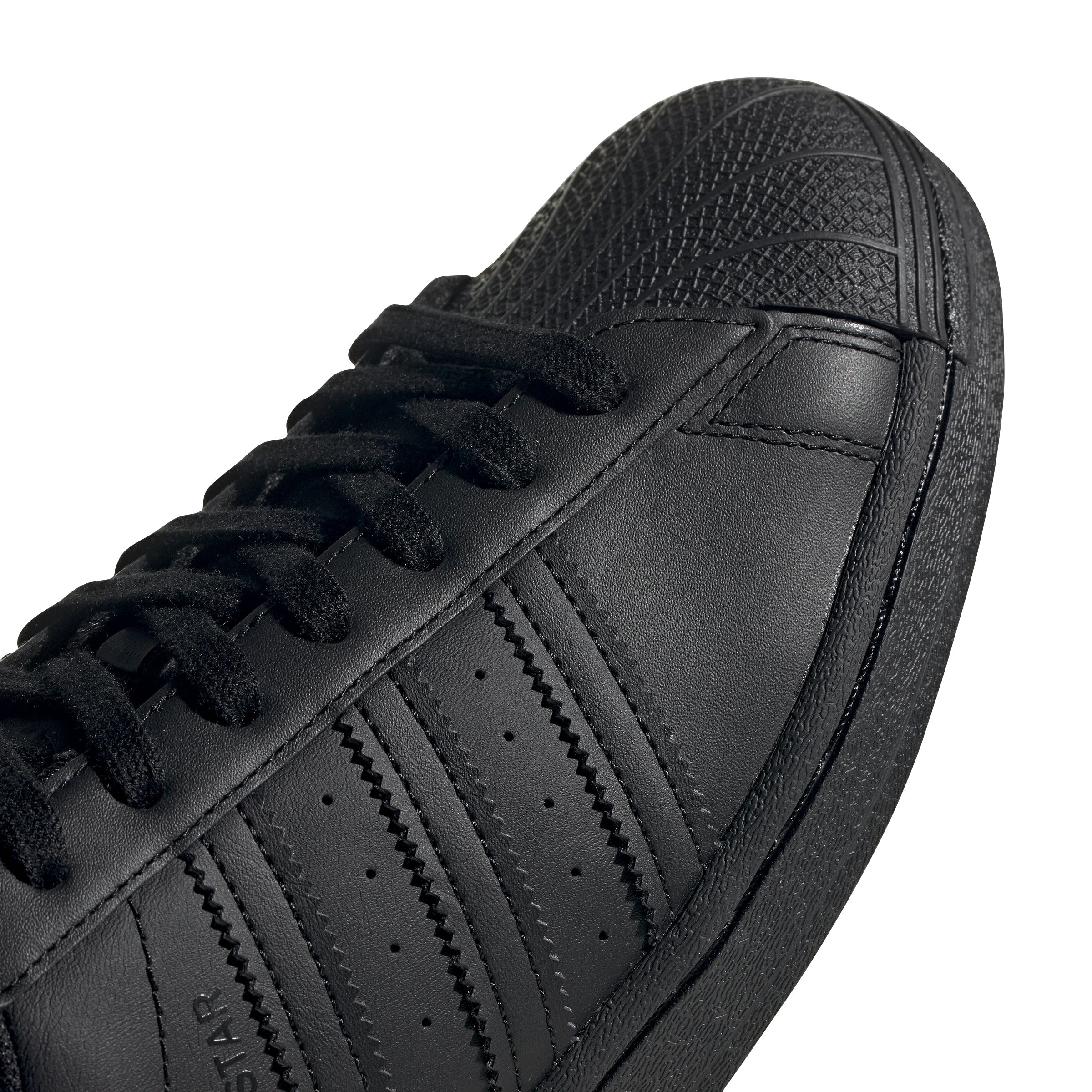 MENS ADIDAS SUPERSTAR (Black/Black)