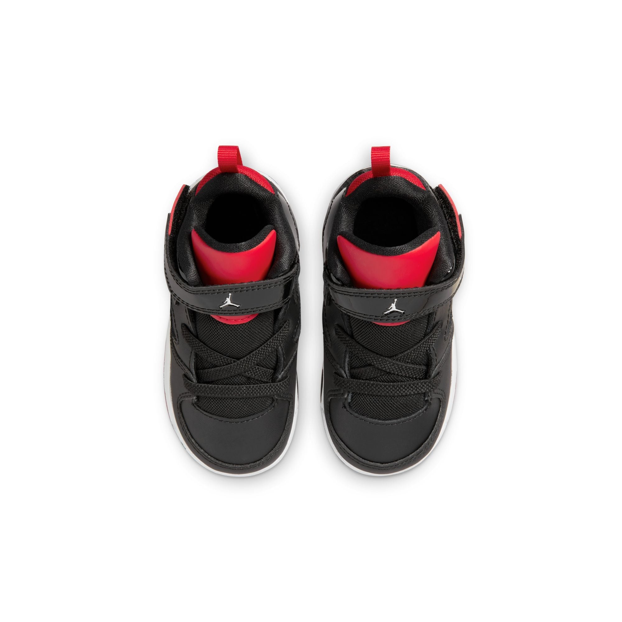 KIDS JORDAN FLIGHT CLUB '91 TD (BLACK/WHITE/UNIVERSITY RED)