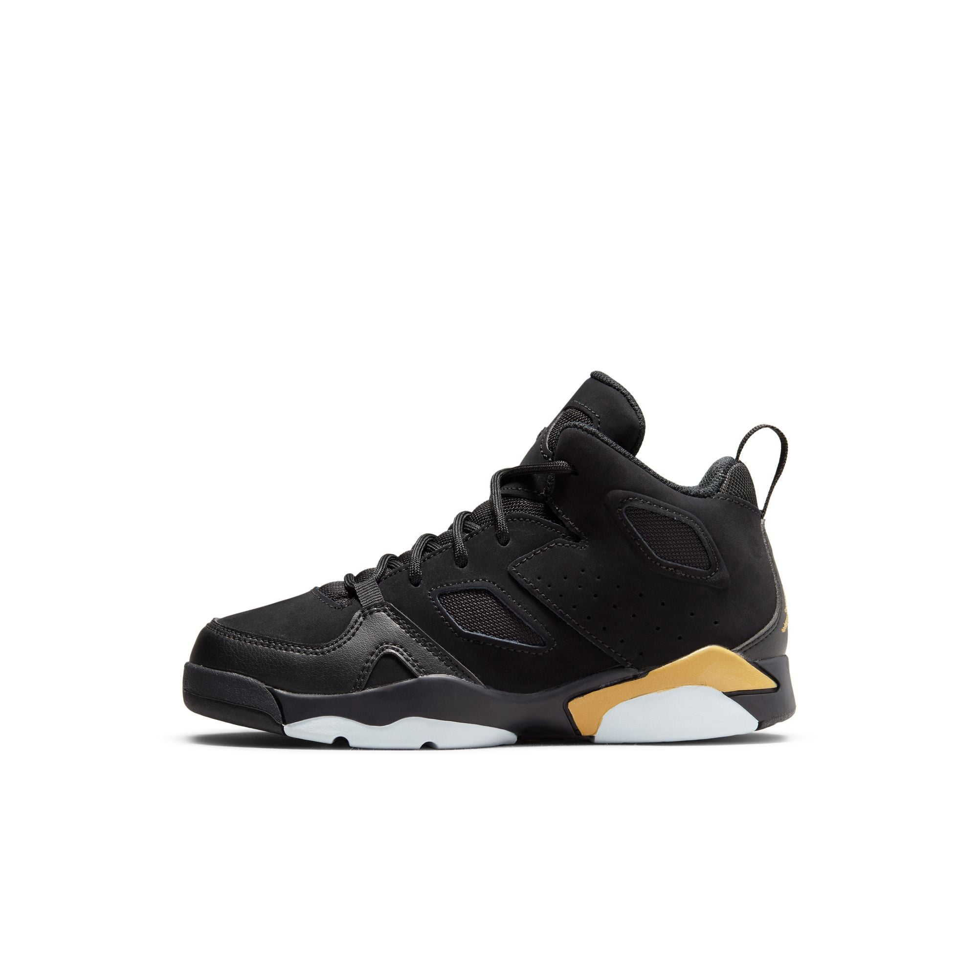 KIDS JORDAN FLIGHT CLUB '91 PS (BLACK/METALLIC GOLD)