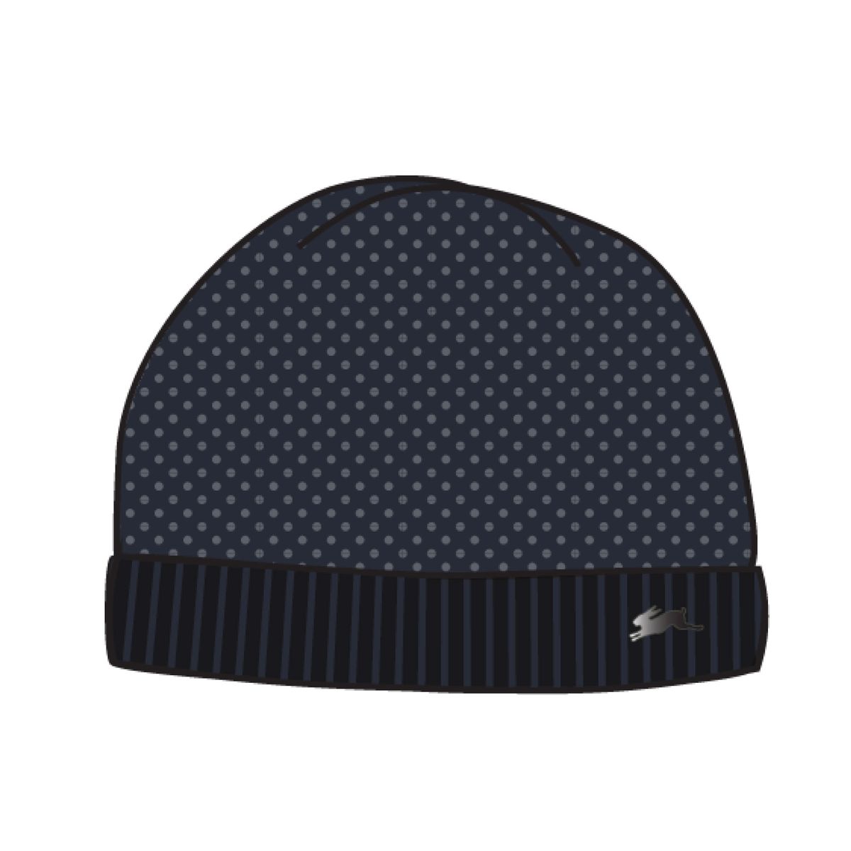 OMARION | SWEATER KNIT BEANIE (NAVY)