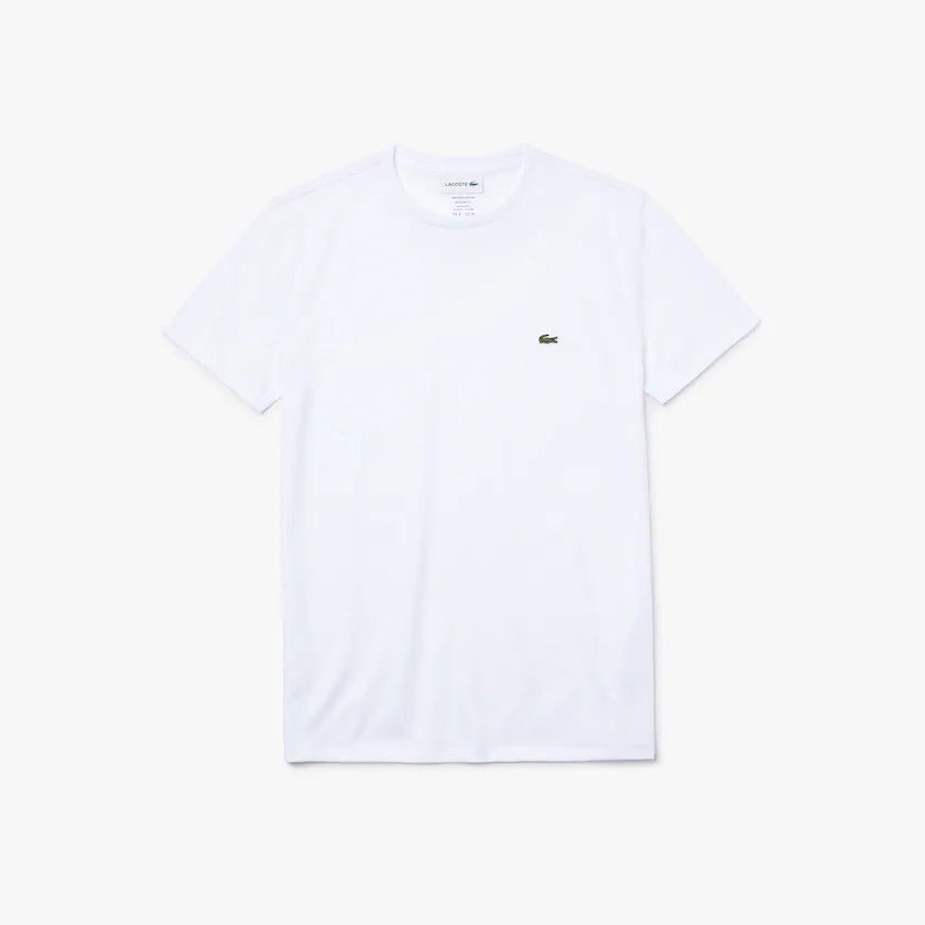 MEN'S CREW NECK PIMA COTTON T-SHIRT (WHITE)