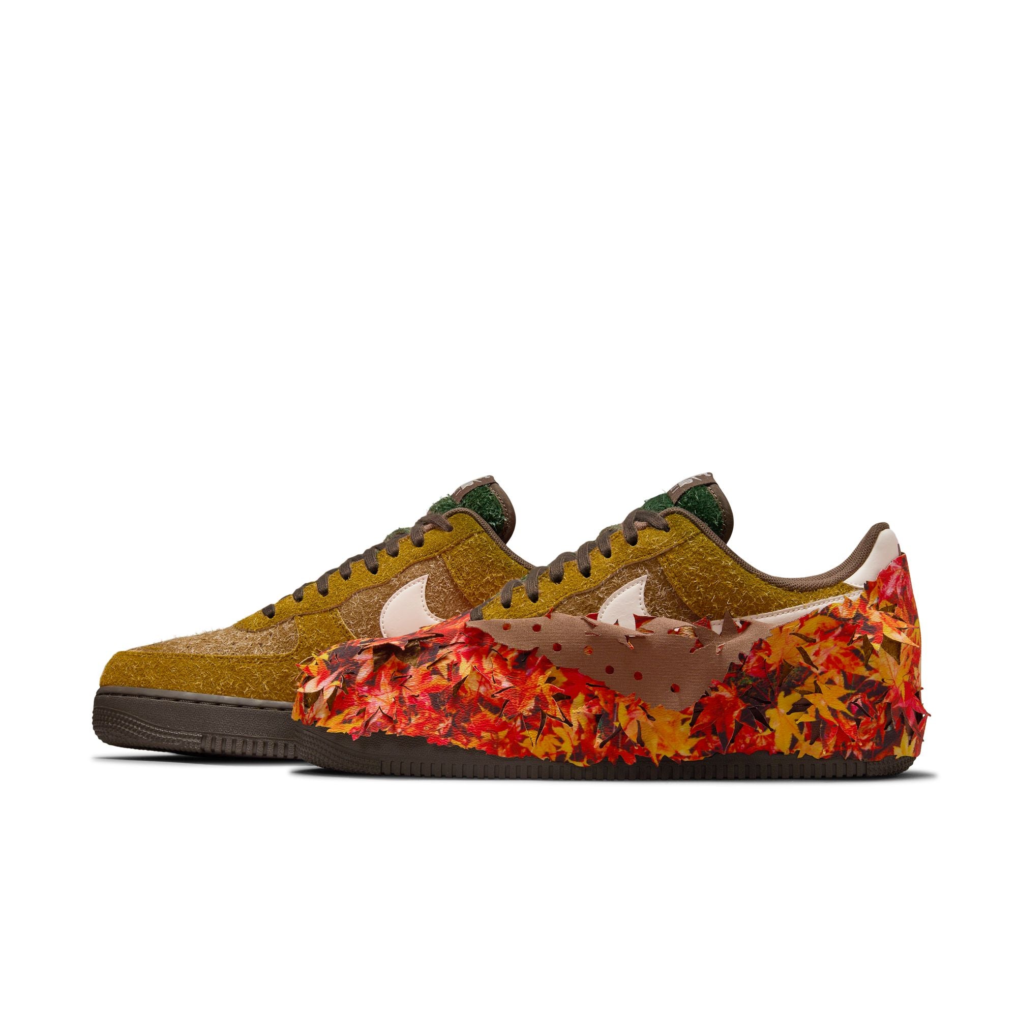 MENS NIKE AIR FORCE 1 '07 LX (LEAF CAMO)