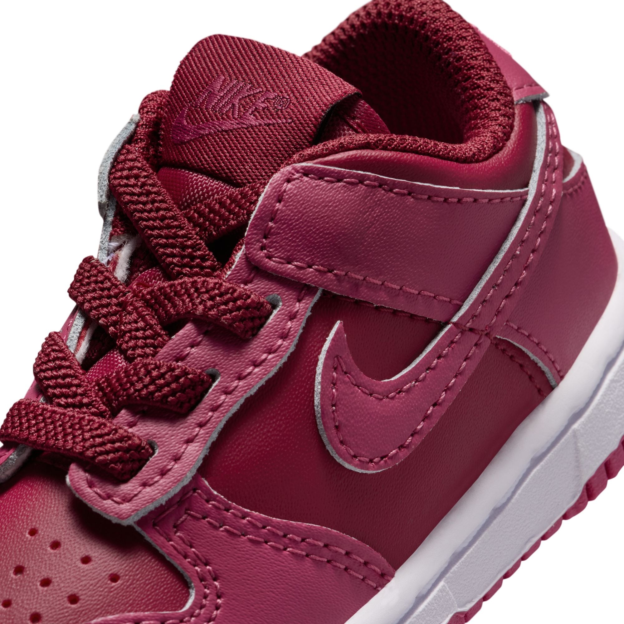 KIDS NIKE DUNK LOW TDE (TEAM RED/SWEET BEET/WHITE)