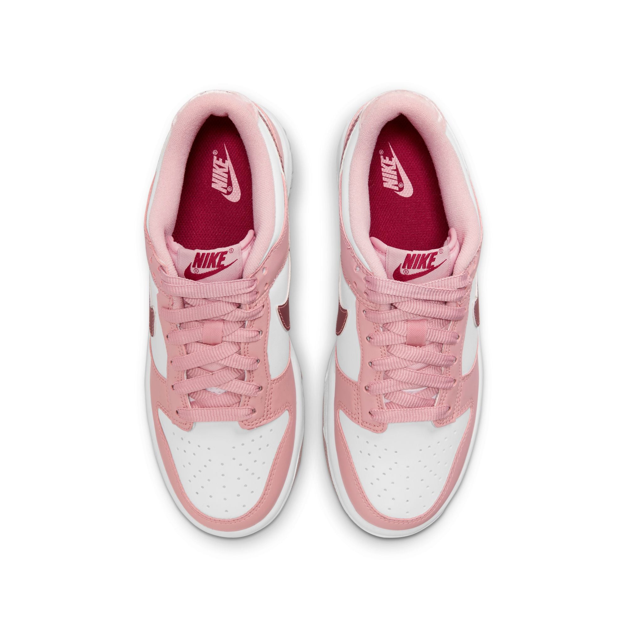 KIDS NIKE DUNK LOW GS (PINK GLAZE)