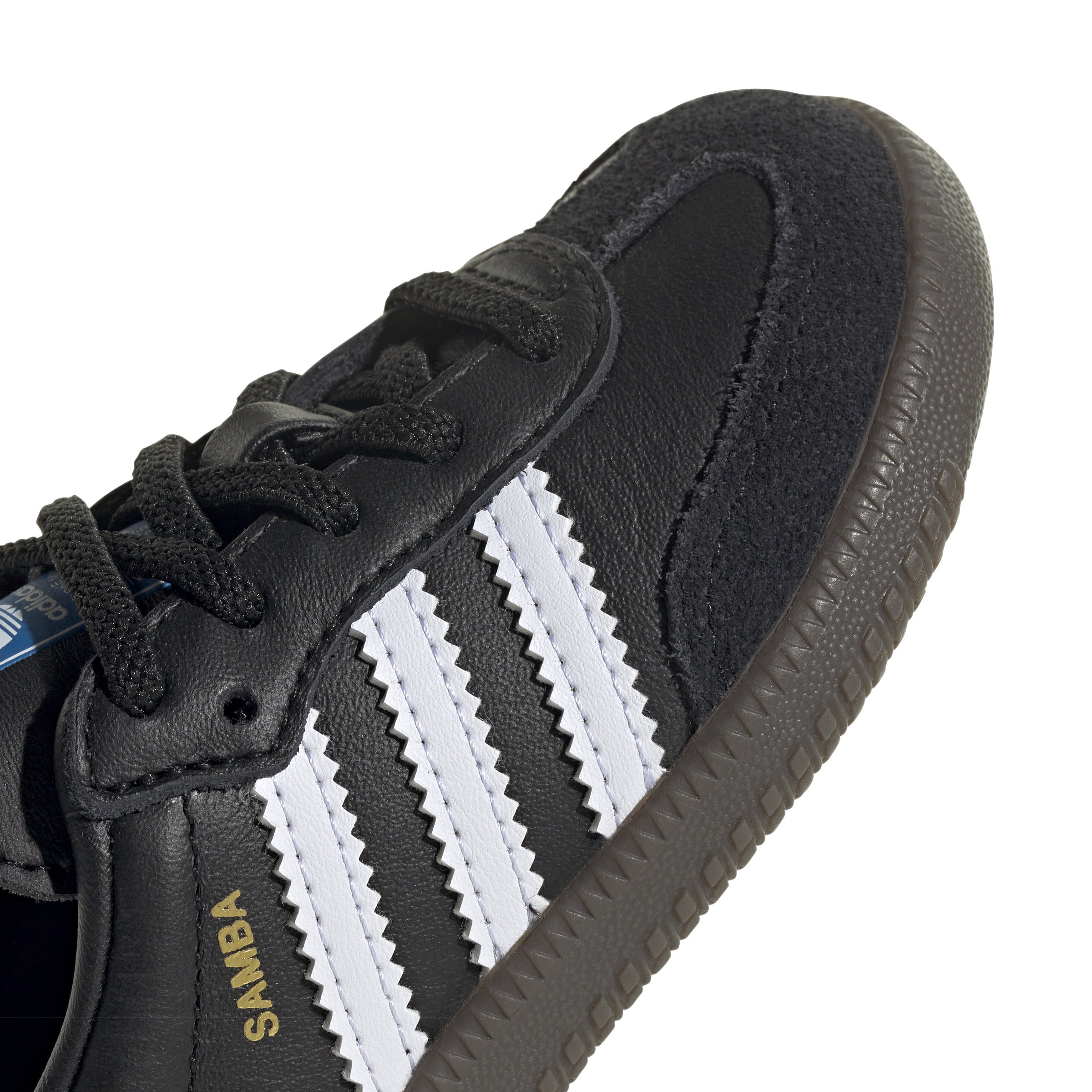 KIDS ADIDAS SAMBA OG EL I (CORE BLACK/CLOUD WHITE/GUM)