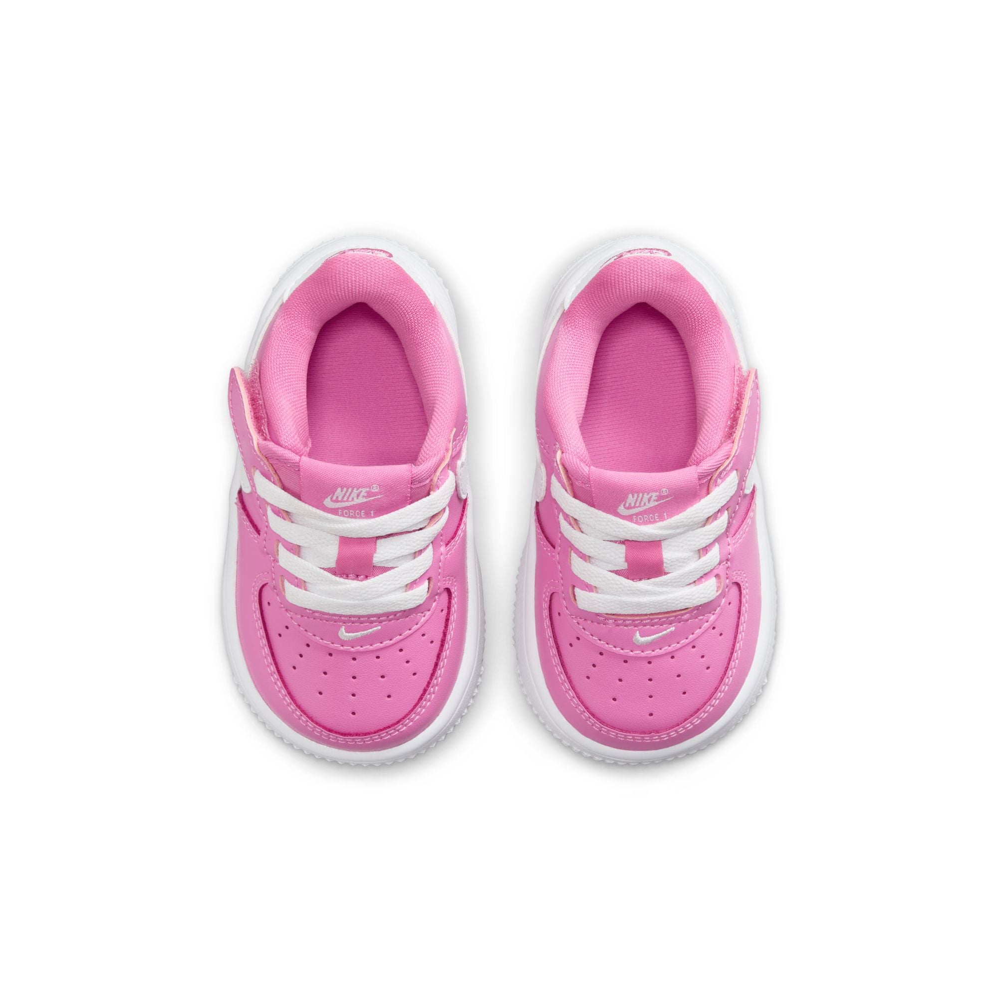 KIDS FORCE 1 LOW EASYON TD (PLAYFUL PINK/WHITE)