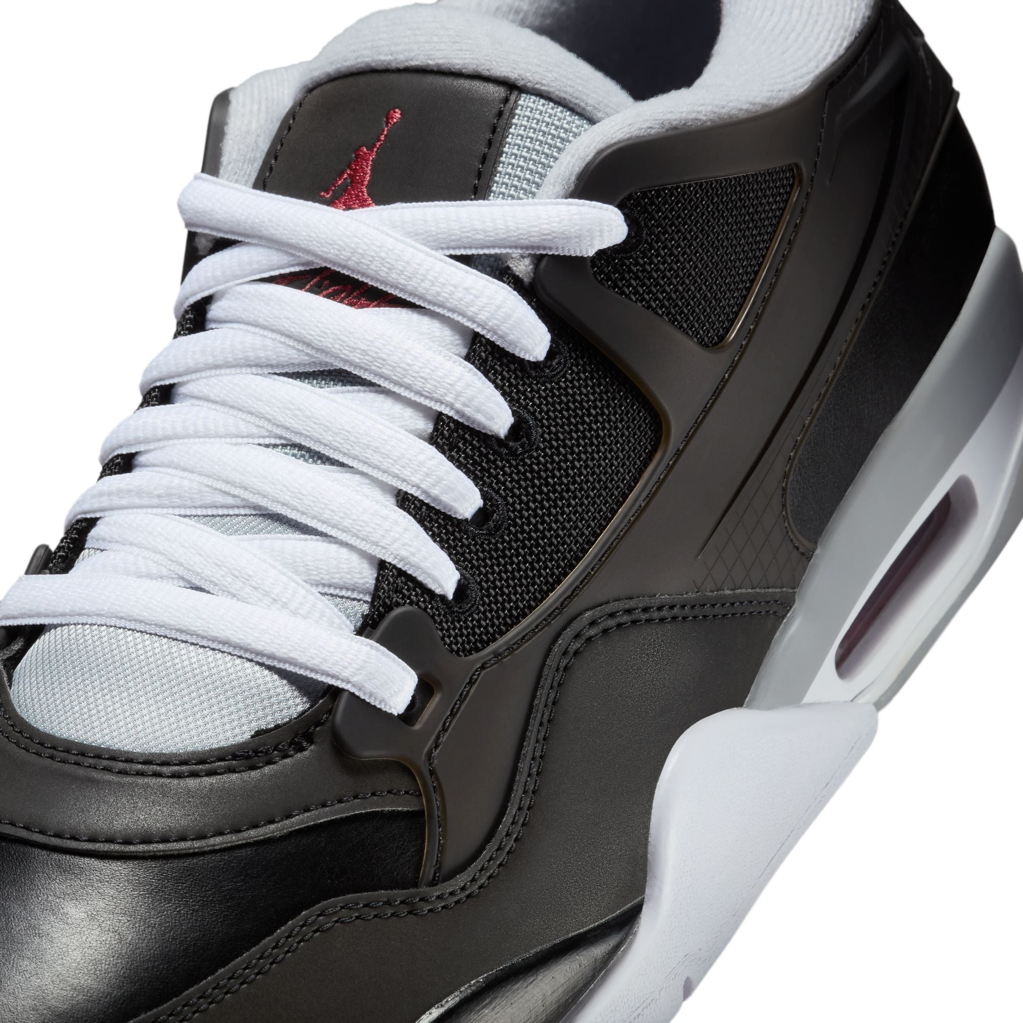 MENS AIR JORDAN 4 RM PREMIUM (BLACK/FIRE RED/WOLF GREY/WHITE)