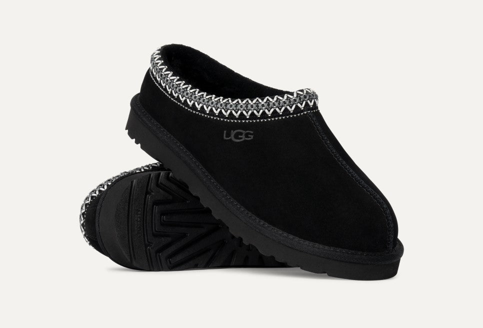 MENS UGG TASMAN SLIPPER (BLACK)