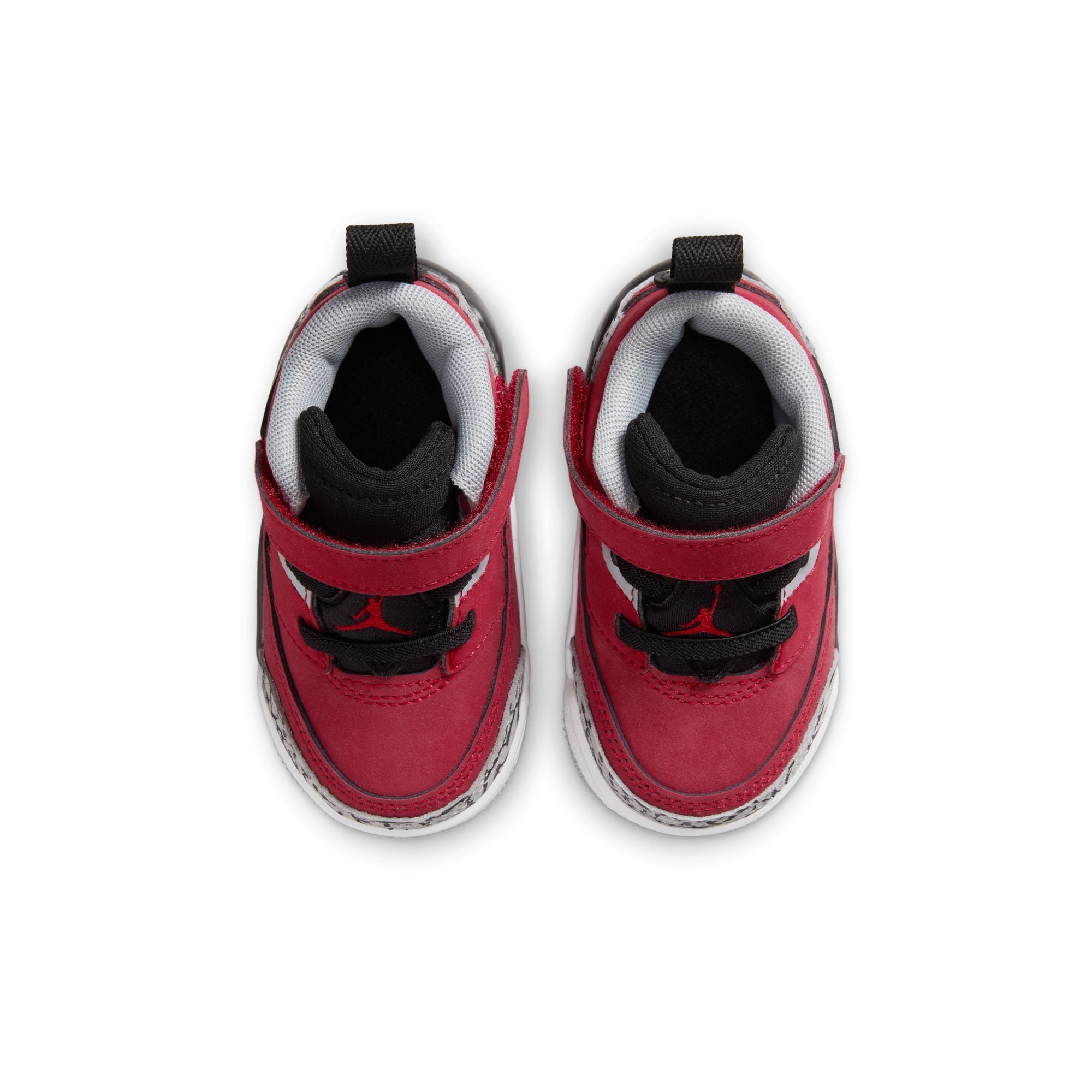 KIDS JORDAN SPIZIKE LOW TD (GYM RED/BLACK/WOLF GREY)