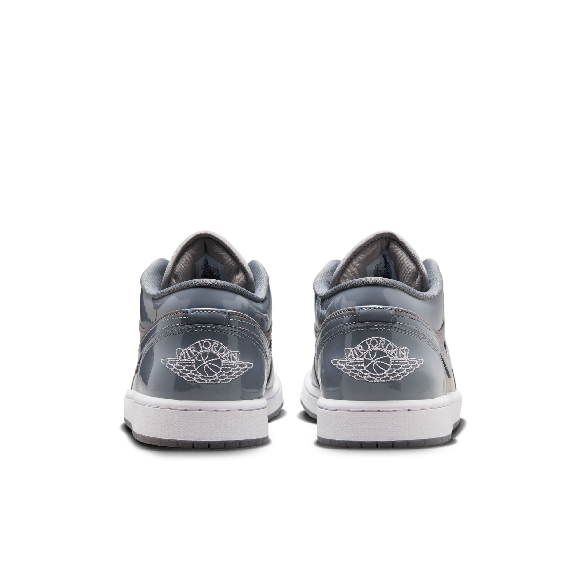 MENS AIR JORDAN 1 LOW SE (MEDIUM GREY/COOL GREY/WHITE)