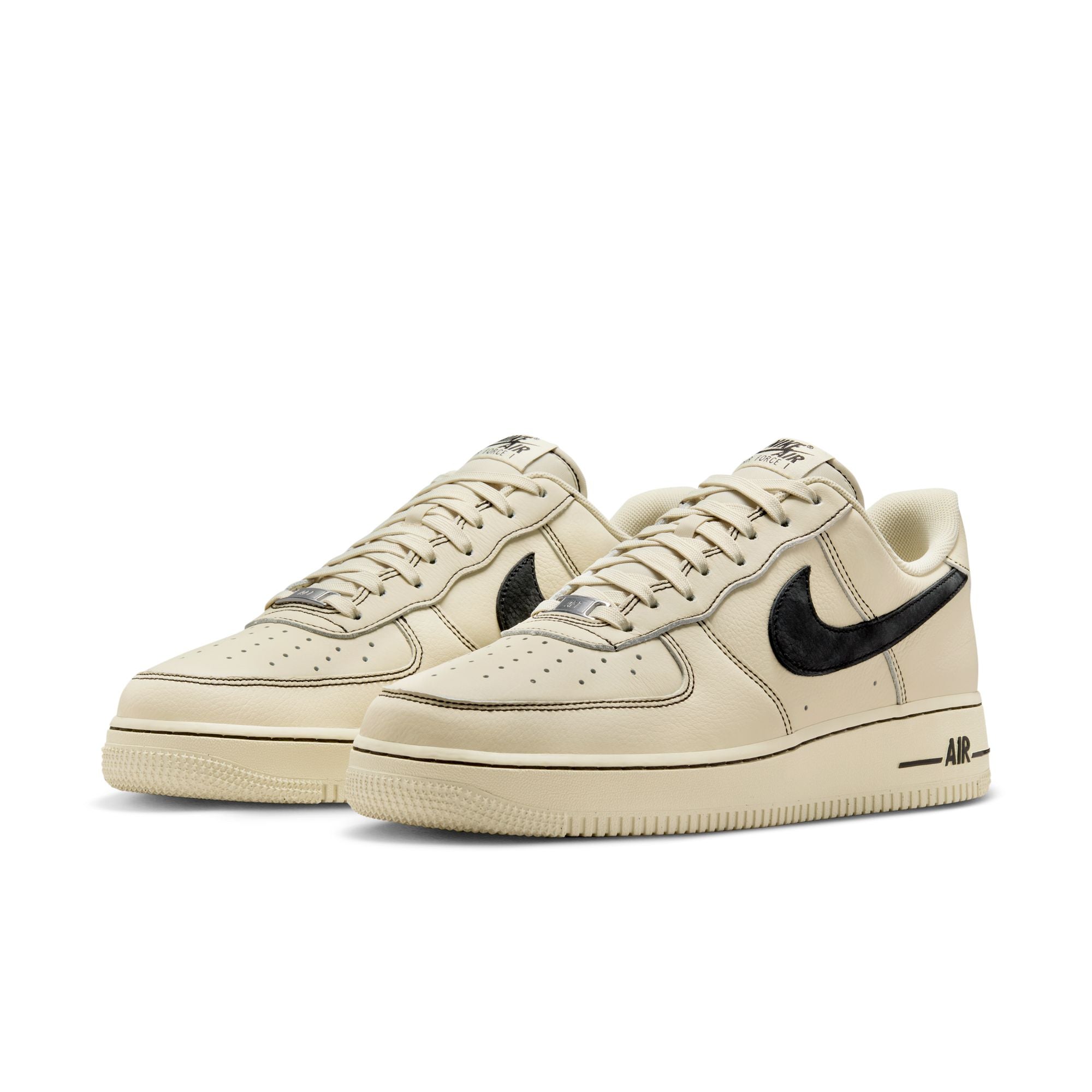 MENS AIR FORCE 1 '07 LV8 (LT KHAKI/BLACK)