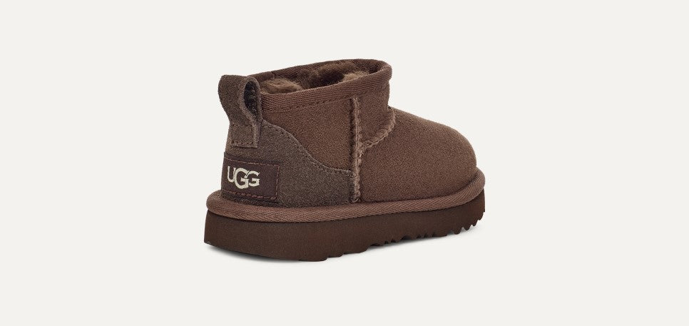 TODDLERS UGG CLASSIC ULTRA MINI (BURNT CEDAR)