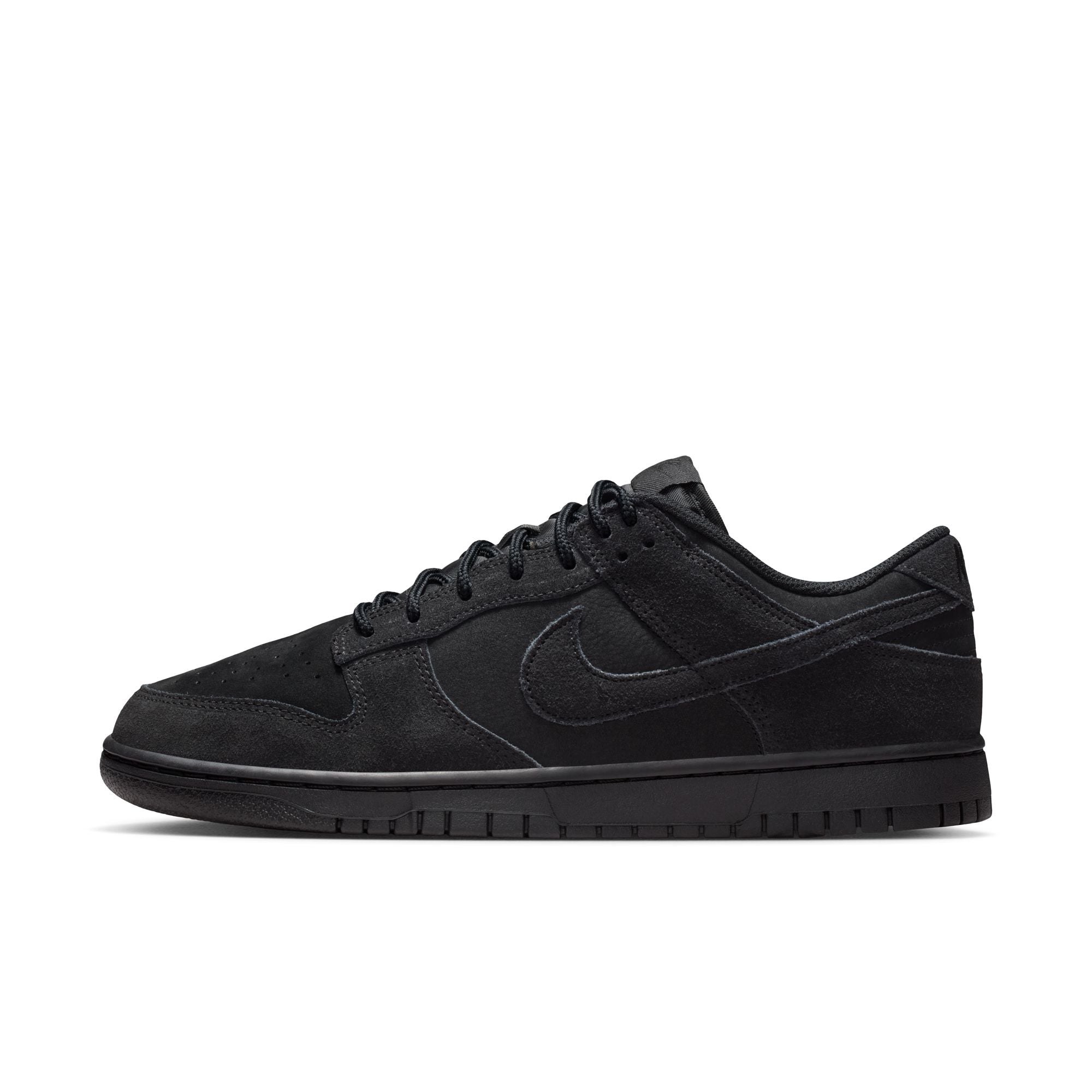MENS NIKE DUNK LOW RETRO SE (BLACK)