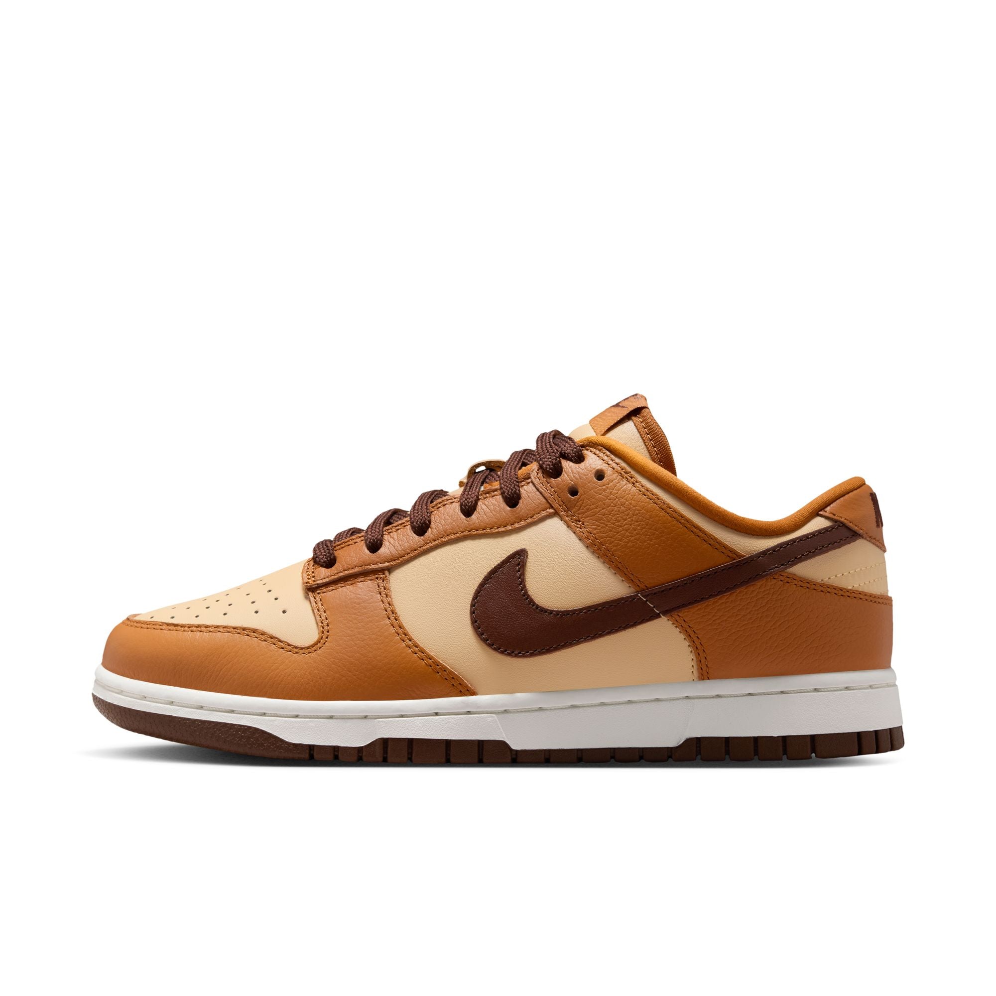 WOMENS NIKE DUNK LOW SE (DESERT OCHRE/FAUNA BROWN/PALE VANILLA)