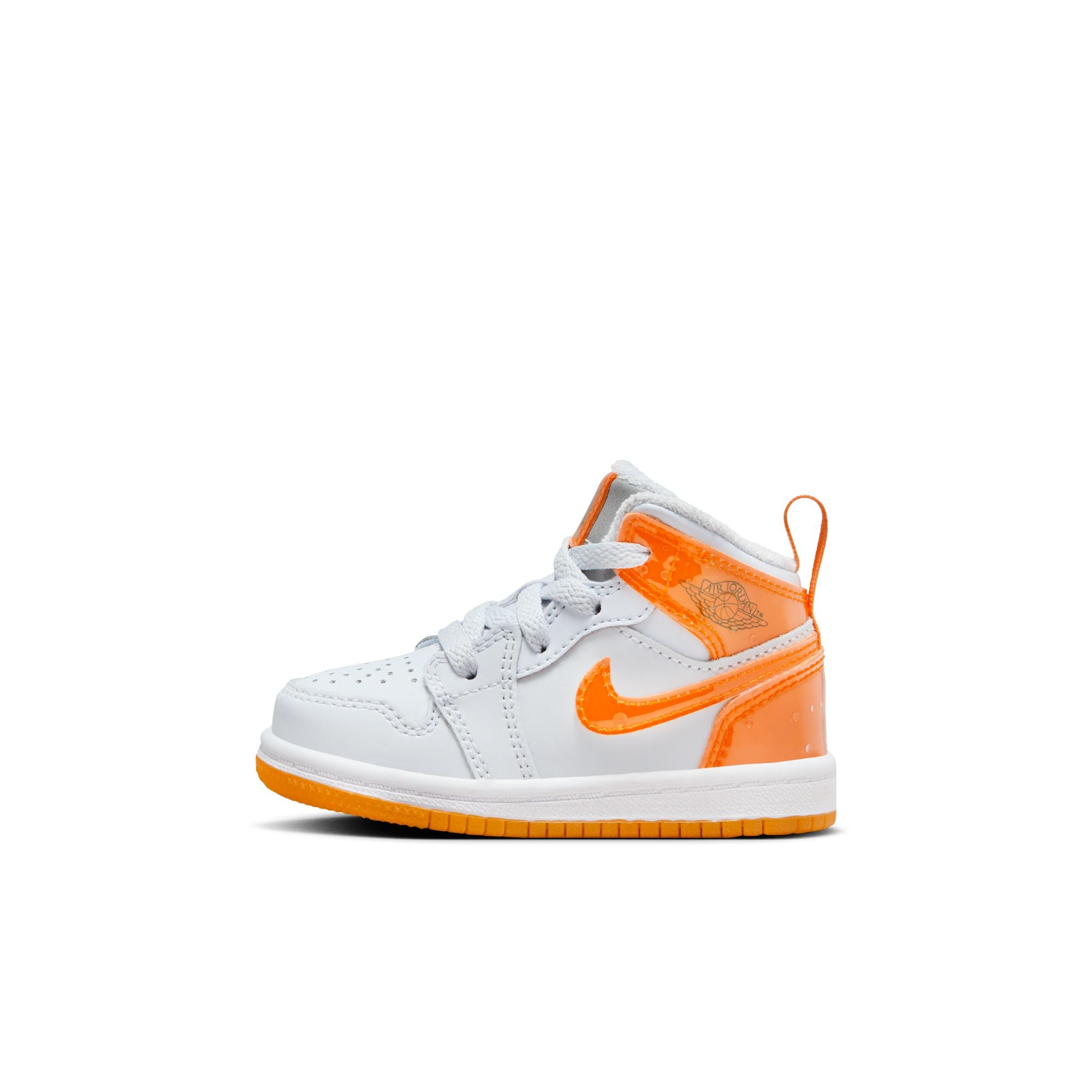 KIDS JORDAN 1 MID SE TD (ORANGE PEEL)