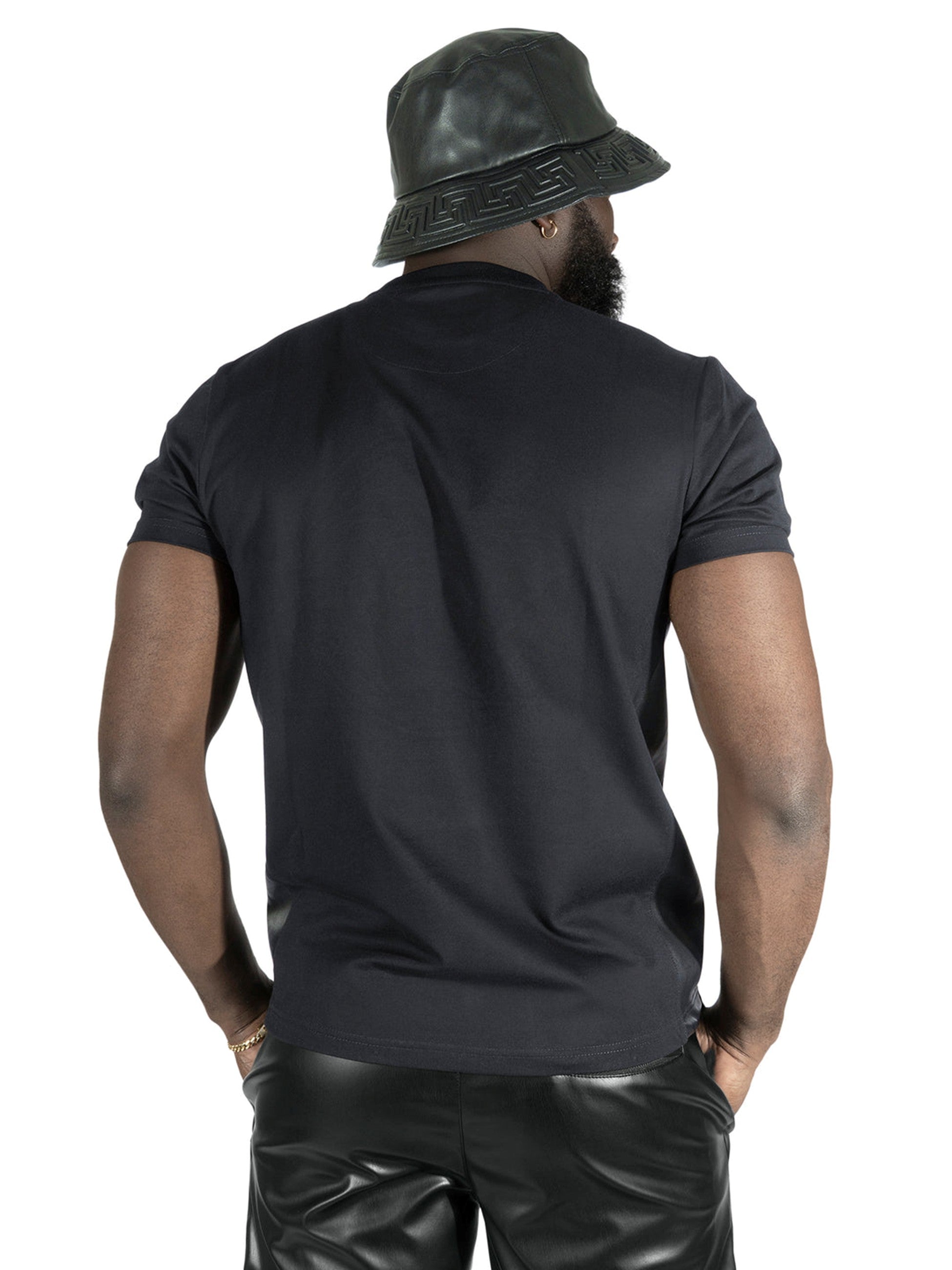 MENS MAKOBI BIANCO MEDUSA T-SHIRT (BLACK)