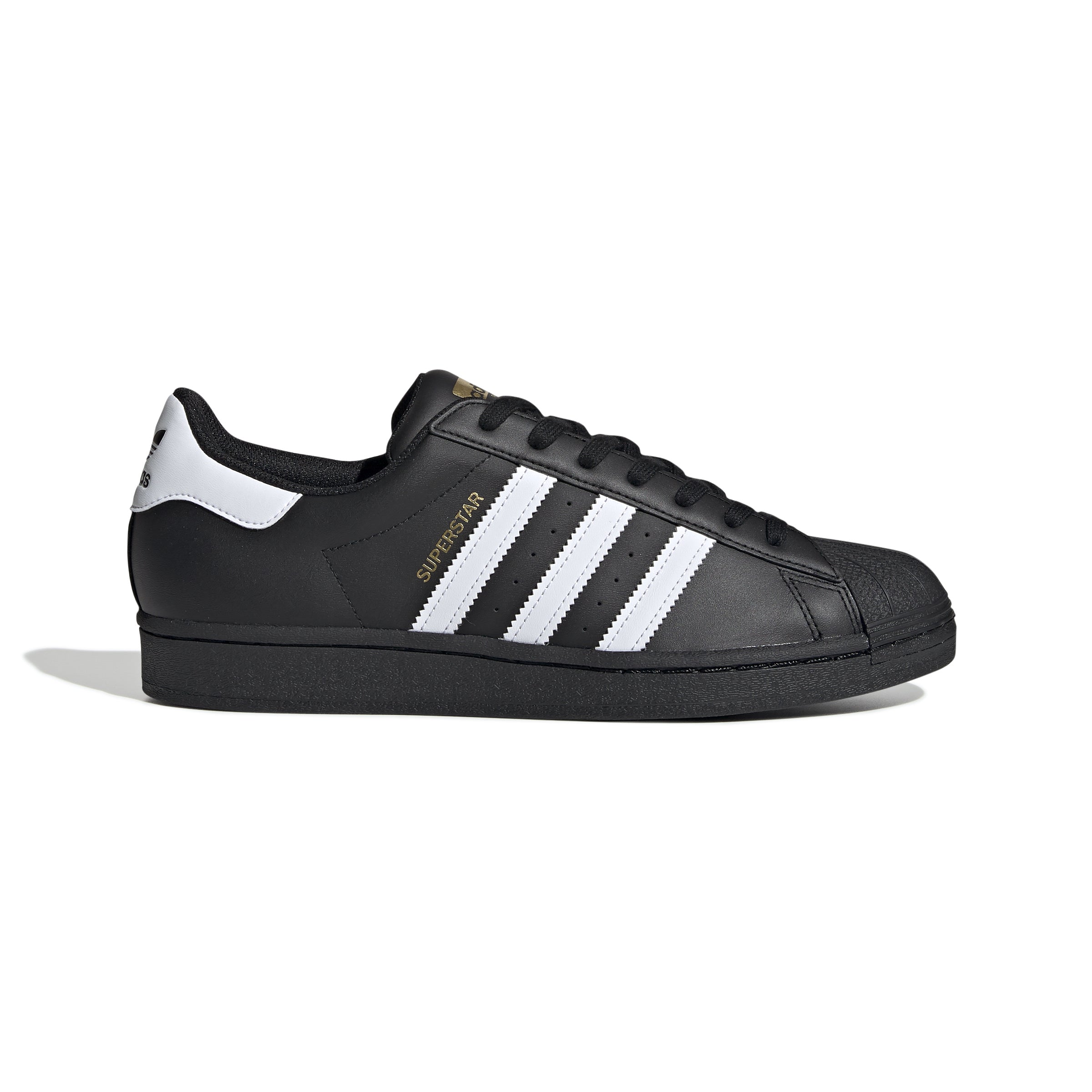 MENS ADIDAS SUPERSTAR (CORE BLACK/CLOUD WHITE)