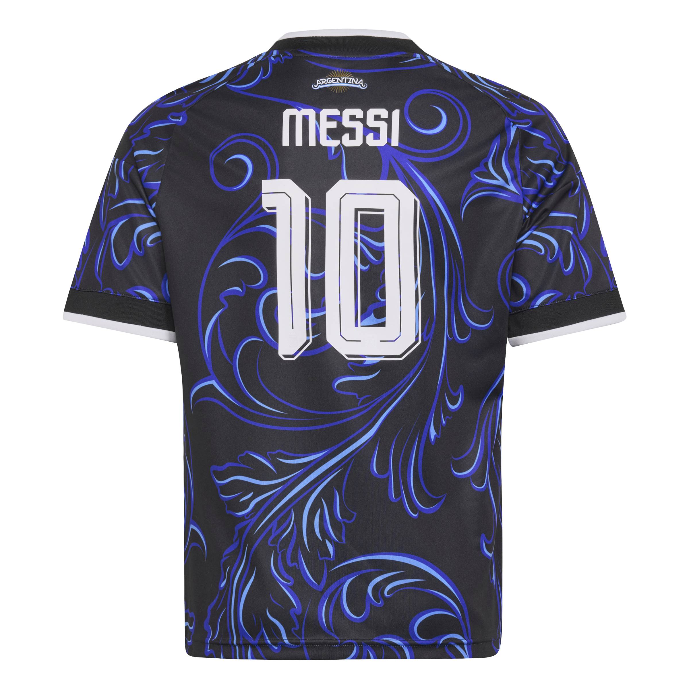 KIDS ADIDAS ARGENTINA 26 AWAY MESSI (BLUE/BLACK)