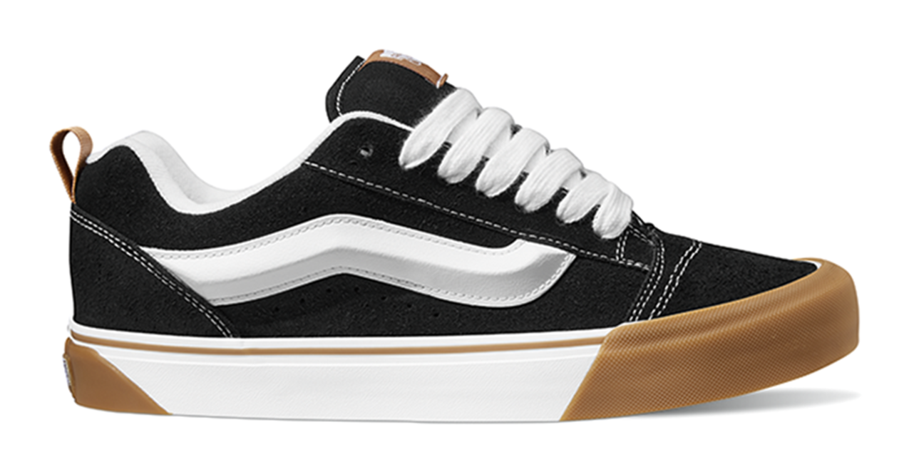 Knu Skool Shoe (Black/Gum)