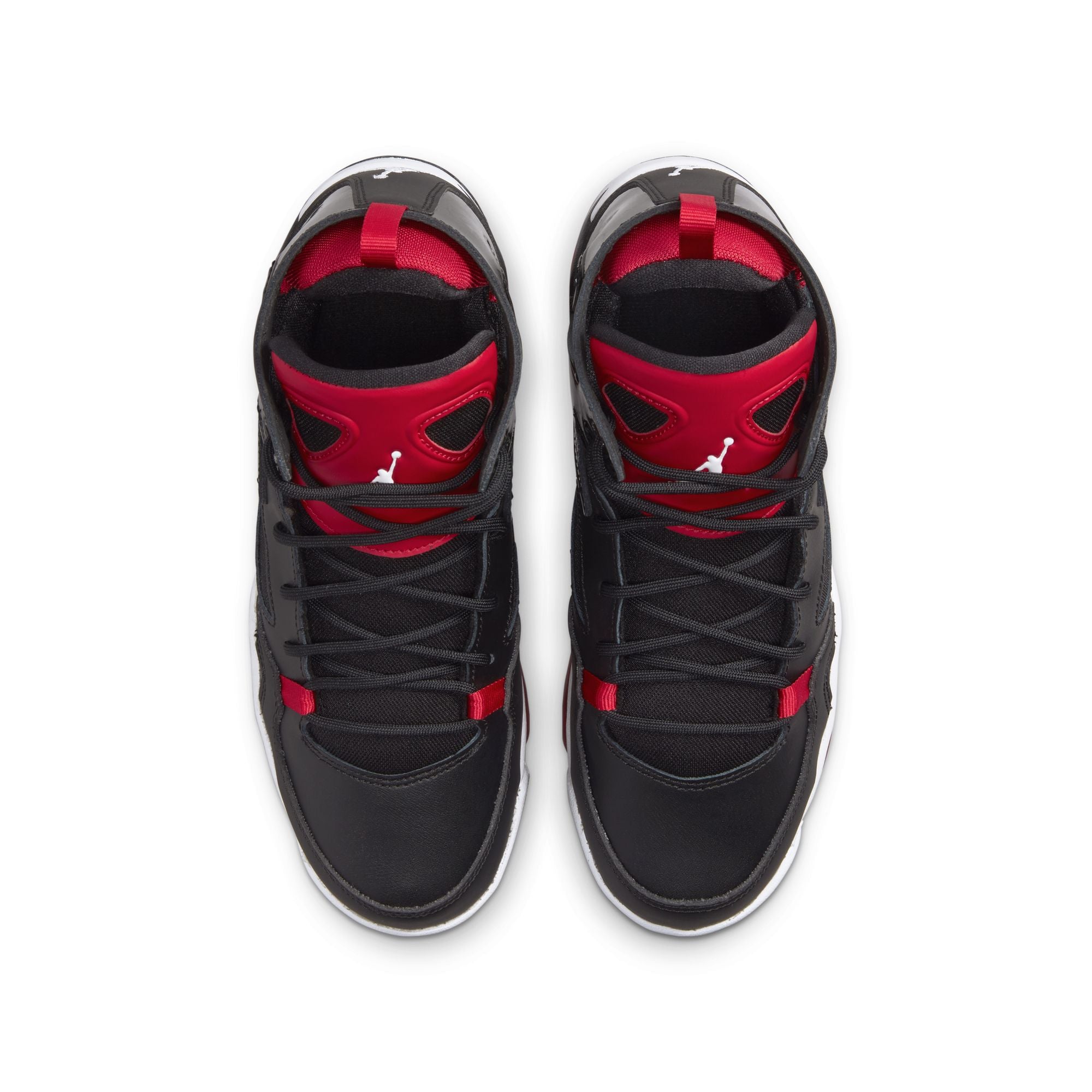 KIDS JORDAN FLIGHT CLUB '91 (BLACK/WHITE/UNIVERSITY RED)