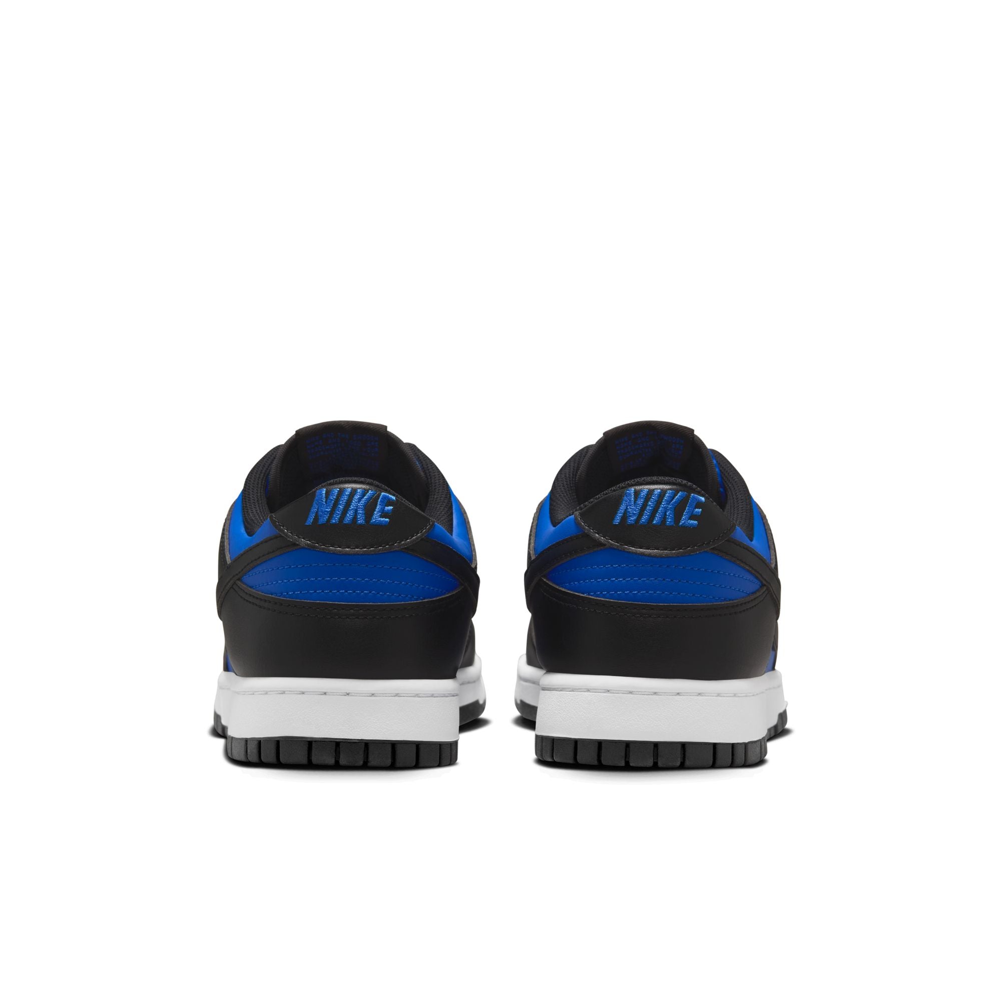 MENS NIKE DUNK LOW RETRO (HYPER ROYAL/BLACK/WHITE)