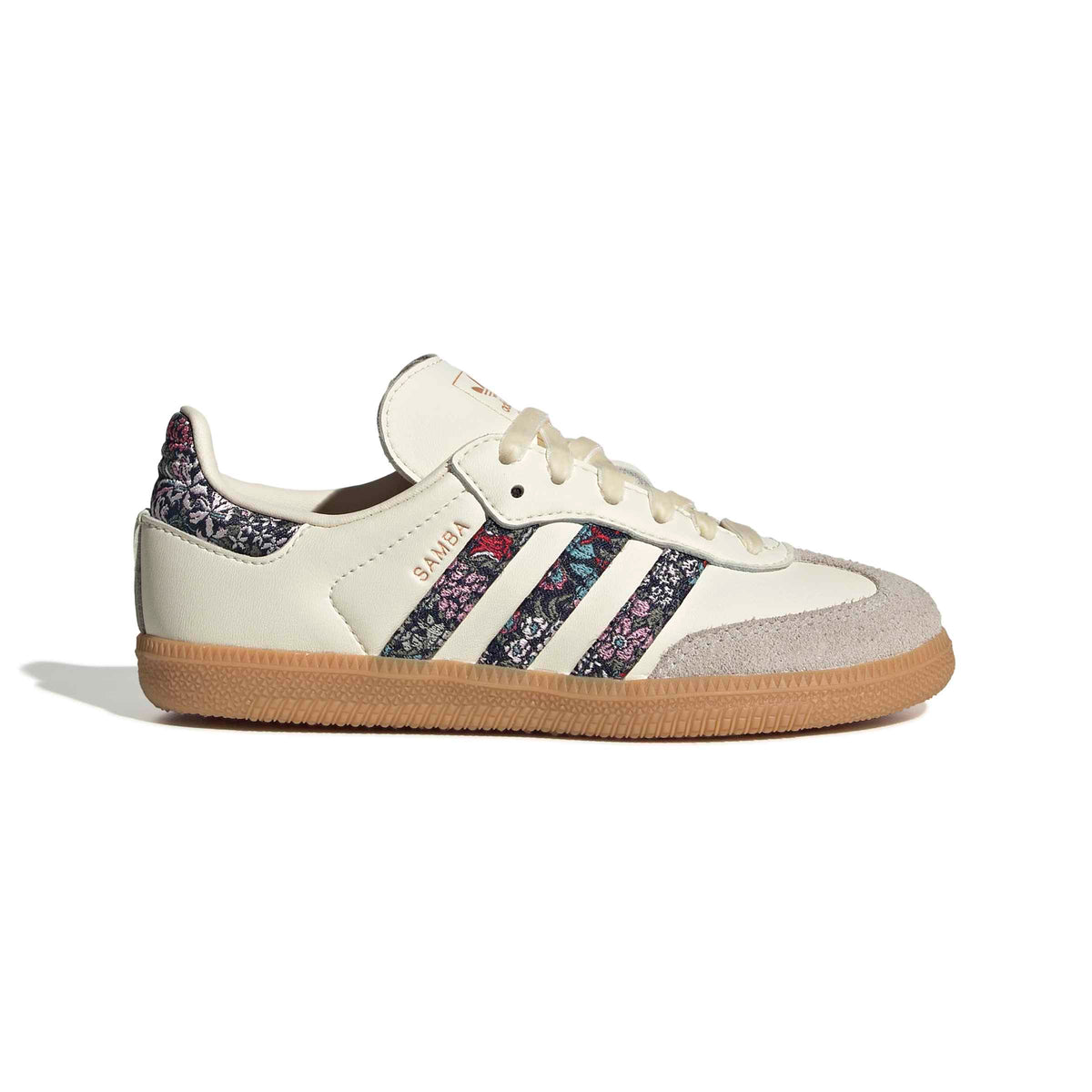 KIDS ADIDAS LIBERTY LONDON SAMBA OG PS (CREAM WHITE / SUPPLIER COLOUR / TALC)