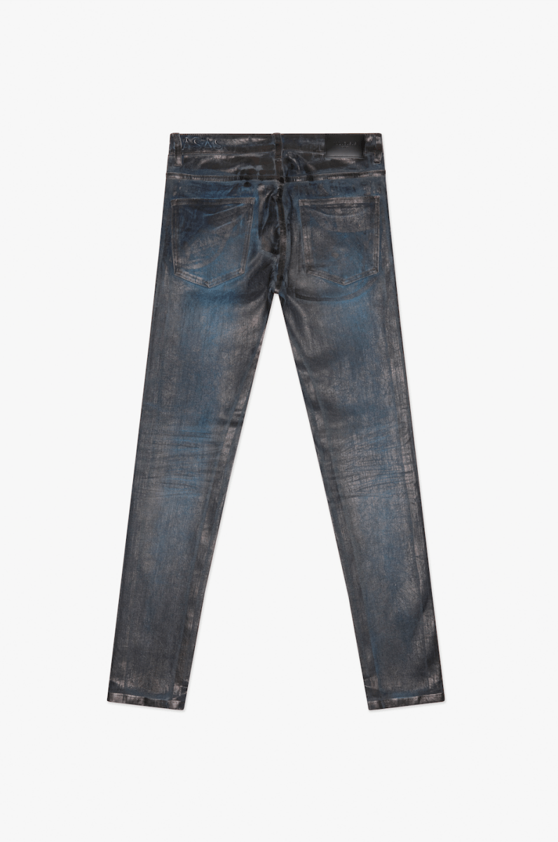 MENS VALABASAS "MR.FLEX" JEAN (DIRTY INDIGO WAXED)