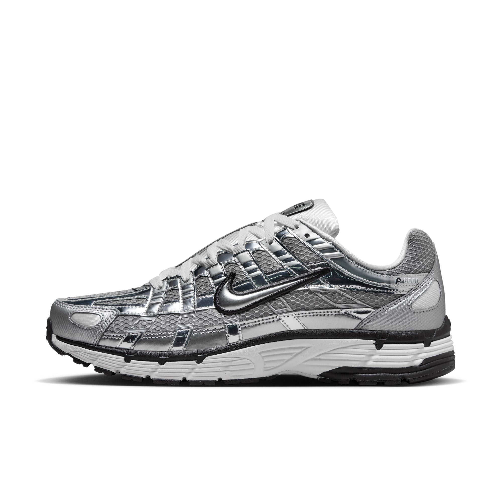 MENS NIKE P-6000 (METALLIC SILVER)