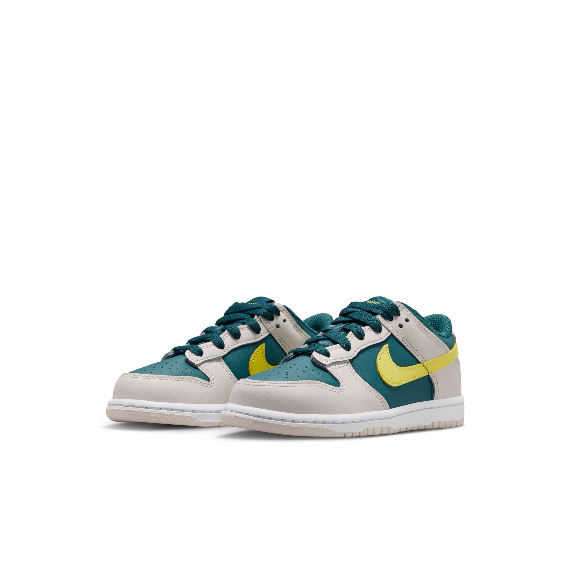 KIDS NIKE DUNK LOW PSE (DARK TEAL GREEN/SONIC YELLOW)