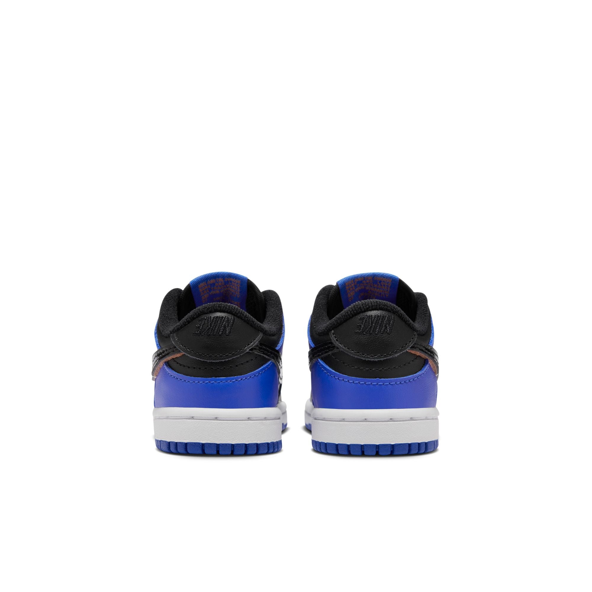 KIDS NIKE DUNK LOW SE TDE (WHITE/BLACK/RACER BLUE/TERRA BLUSH)