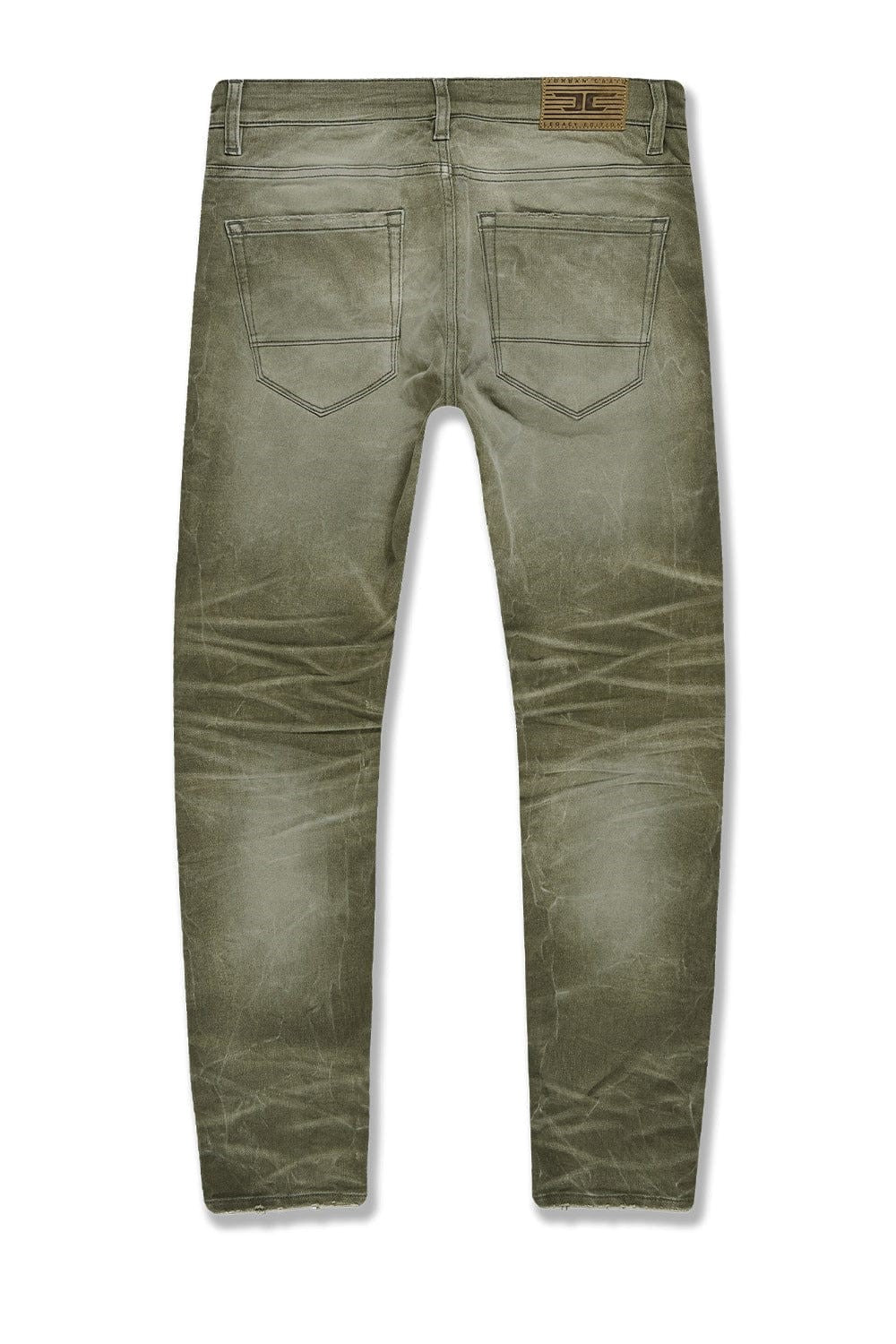 MENS JORDAN CRAIG COLLINS FIT MEADOWLANDS DENIM (OLIVE)