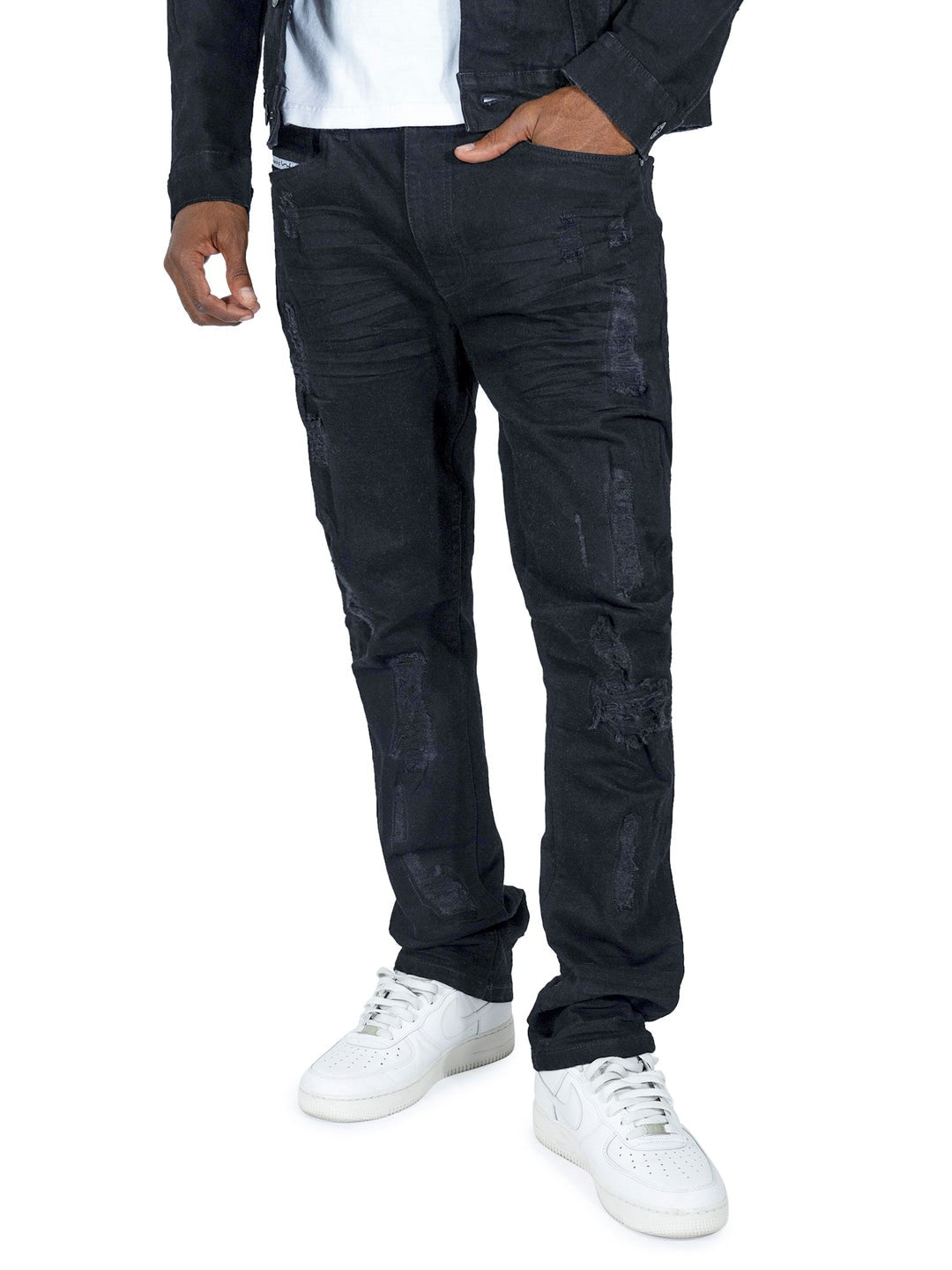 MENS MAKOBI MORELI JEAN (BLACK)