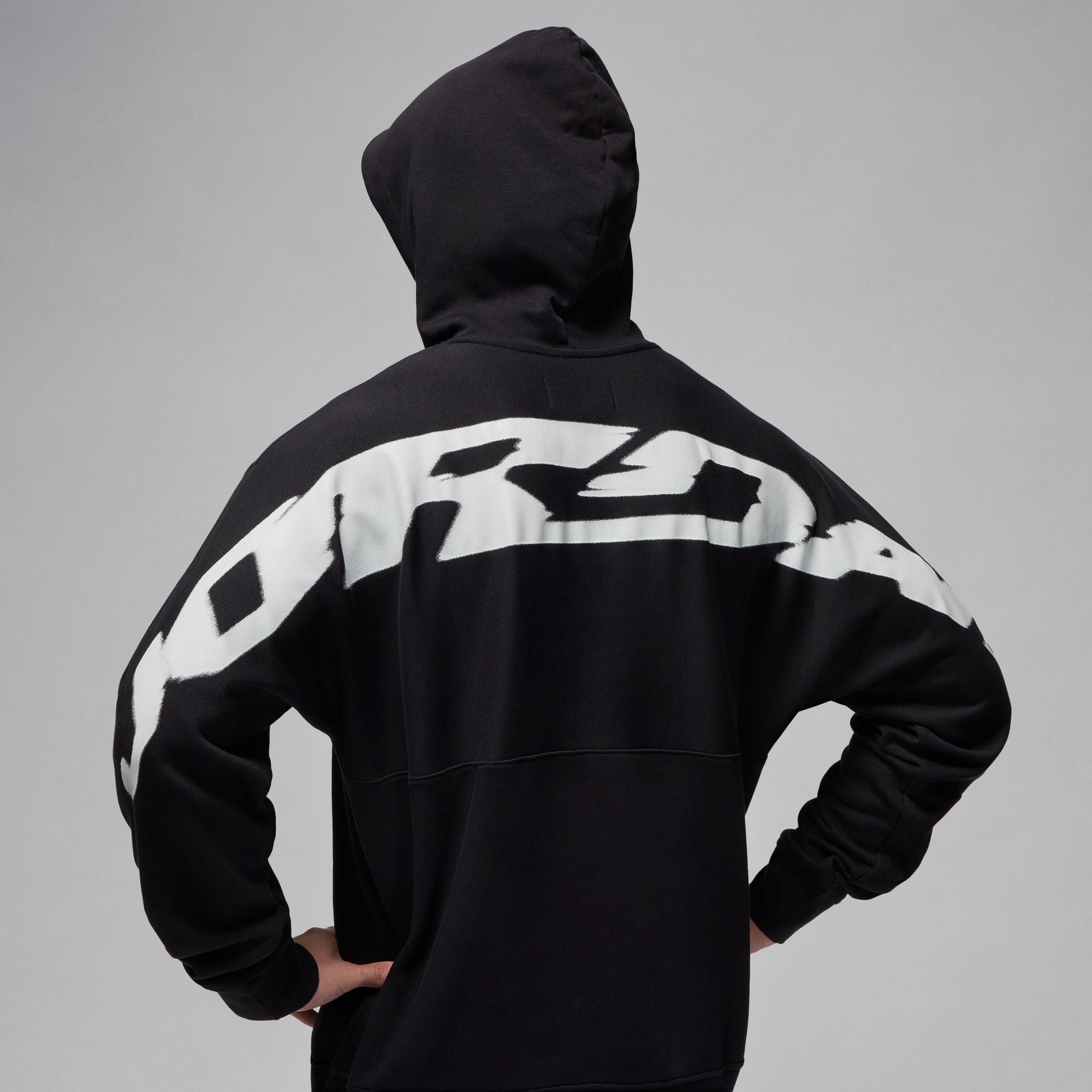 MJ MVP STATEMENT FLEECE PULLOVER HODDIE (BLACK)