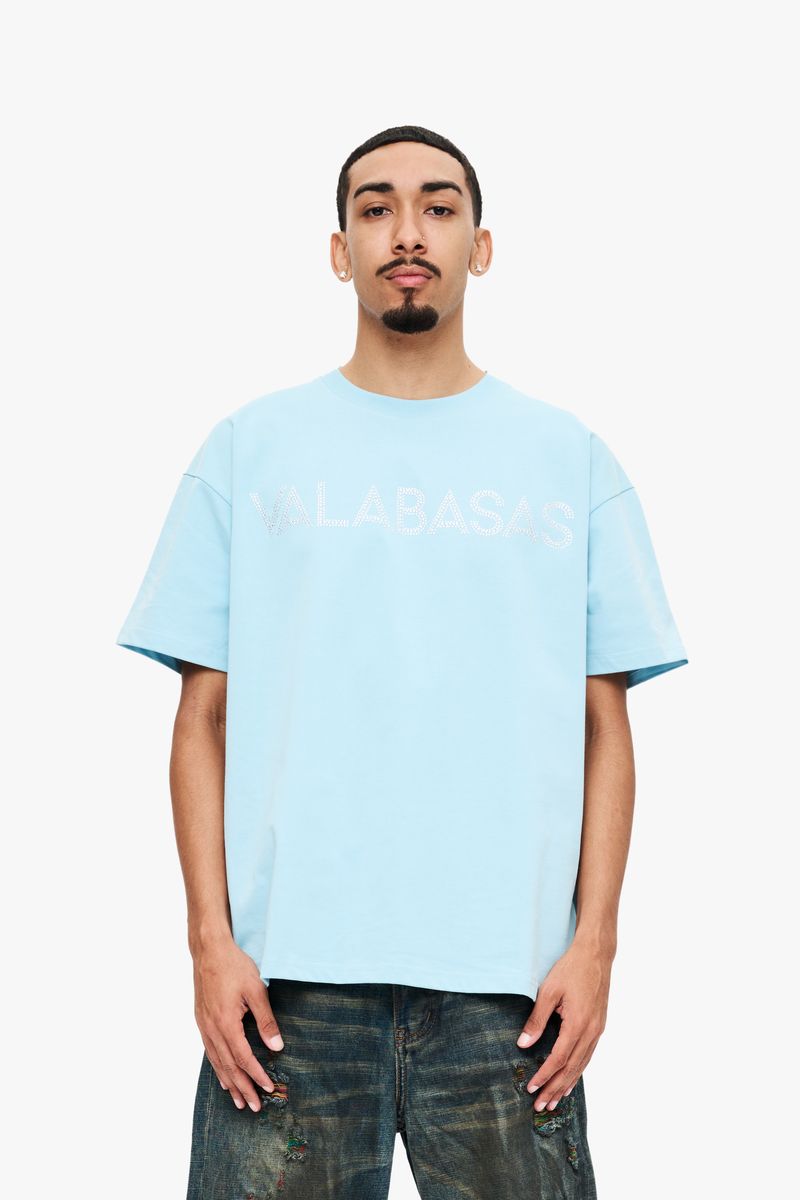 MENS VALABASAS "TEMPTATION" T-SHIRT (SKY)