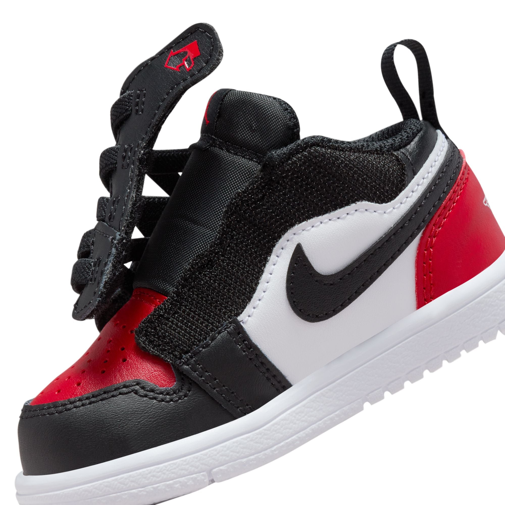 KIDS JORDAN 1 LOW ALT TD (WHITE/BLACK-VARSITY RED)