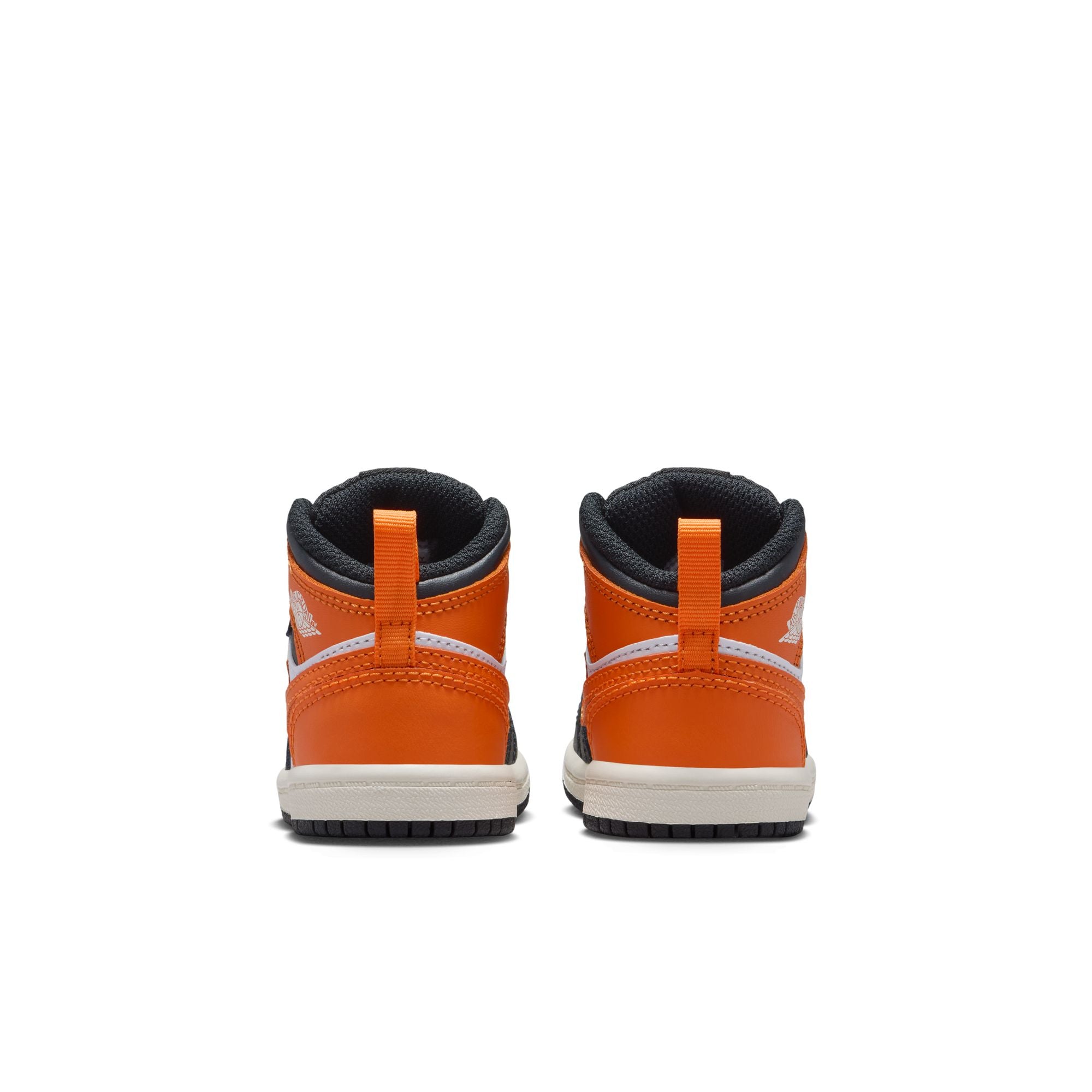 KIDS JORDAN 1 MID TD (STARFISH/BLACK/WHITE/SAIL)