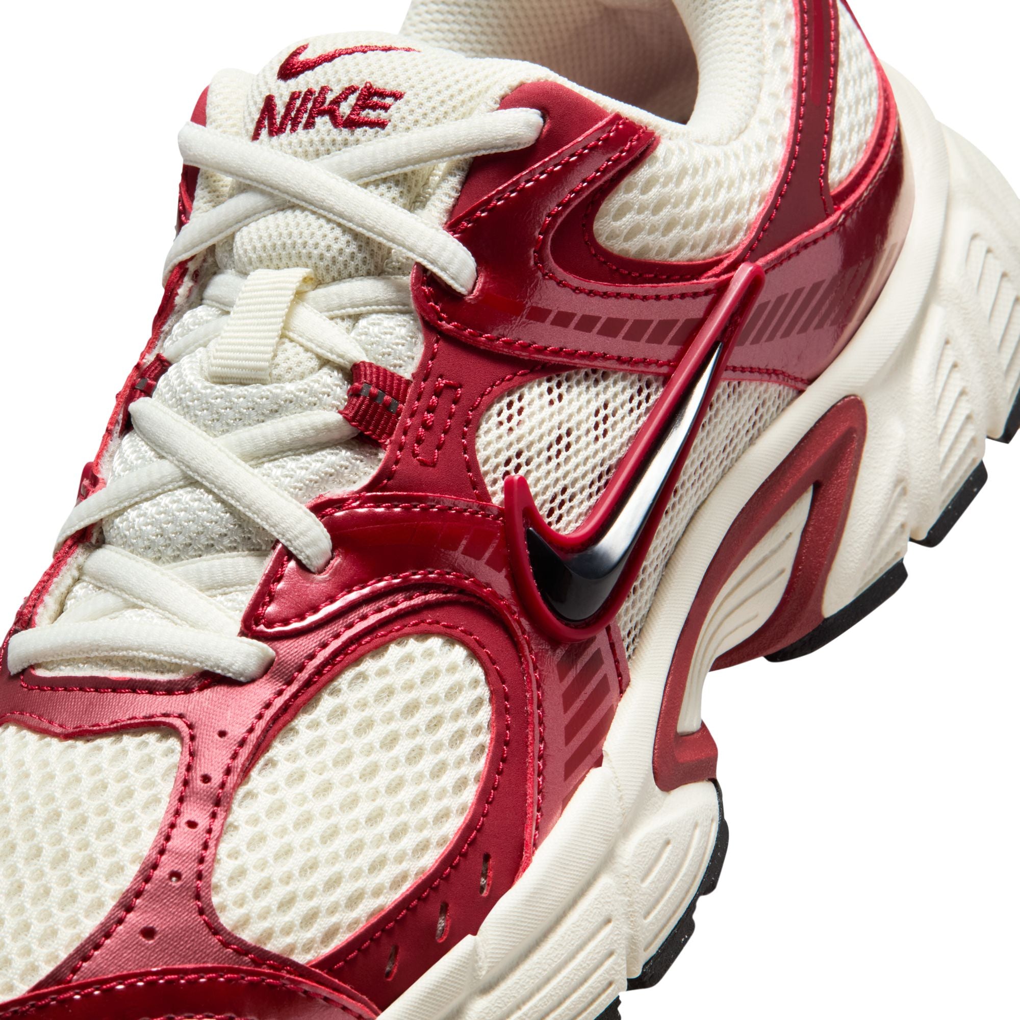 WOMENS NIKE V5 RNR (SOFT PEARL/BLACK/TEAM CRIMSON)