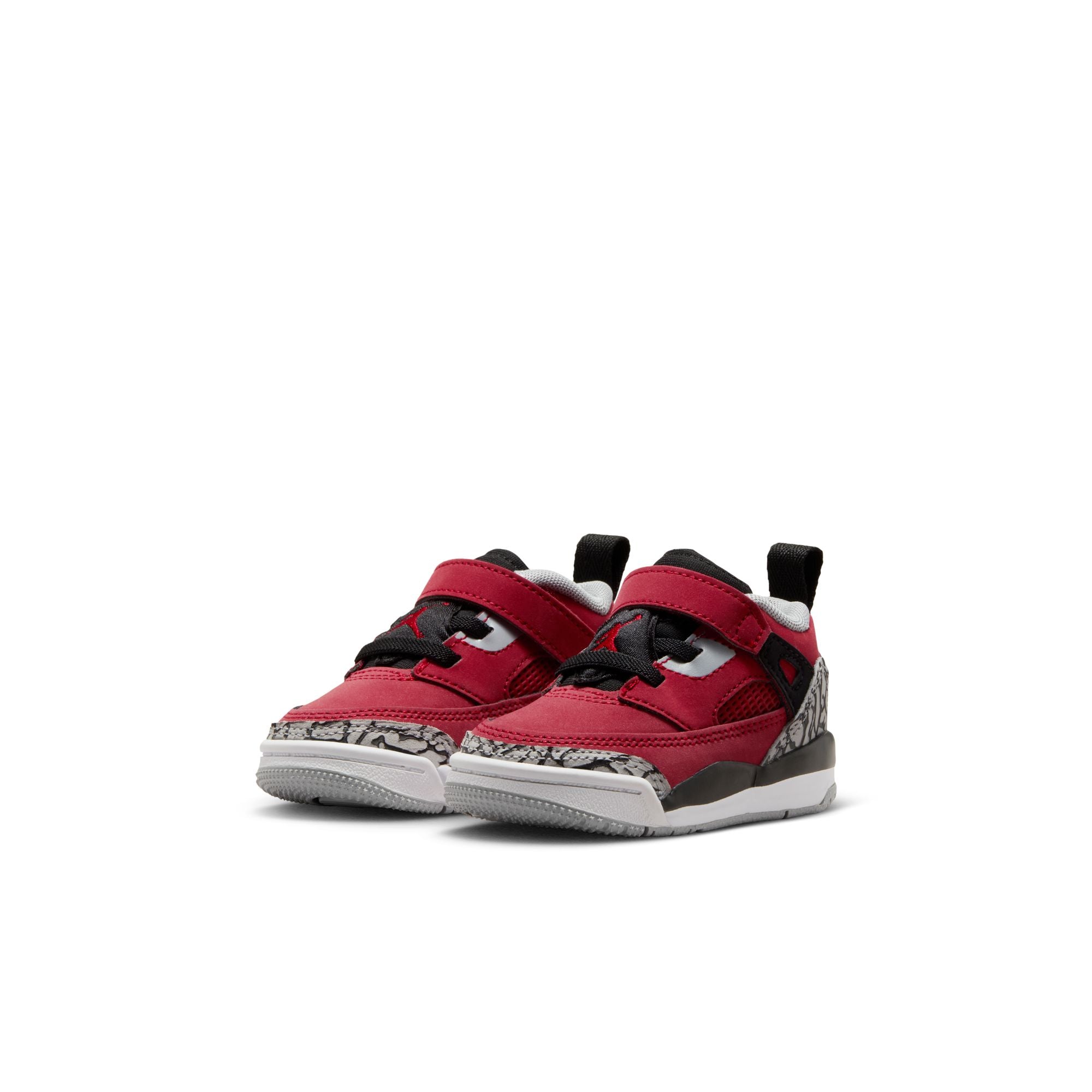 KIDS JORDAN SPIZIKE LOW TD (GYM RED/BLACK/WOLF GREY)