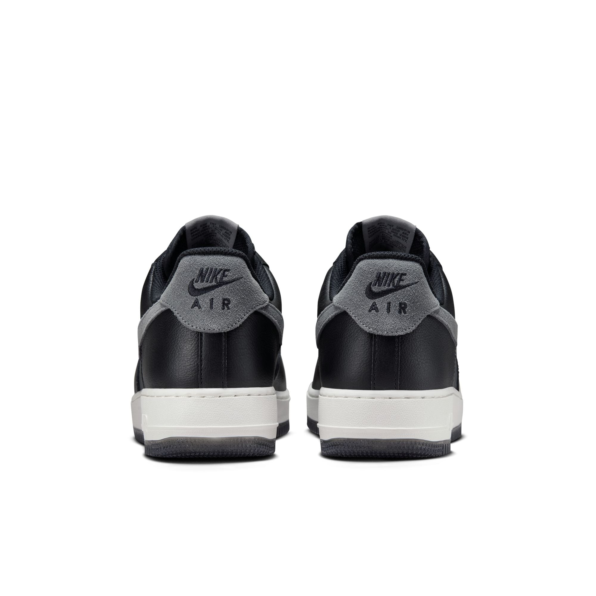 MENS NIKE AIR FORCE 1 '07 LV8 (BLACK/SMOKE GREY/DK SMOKE GREY)