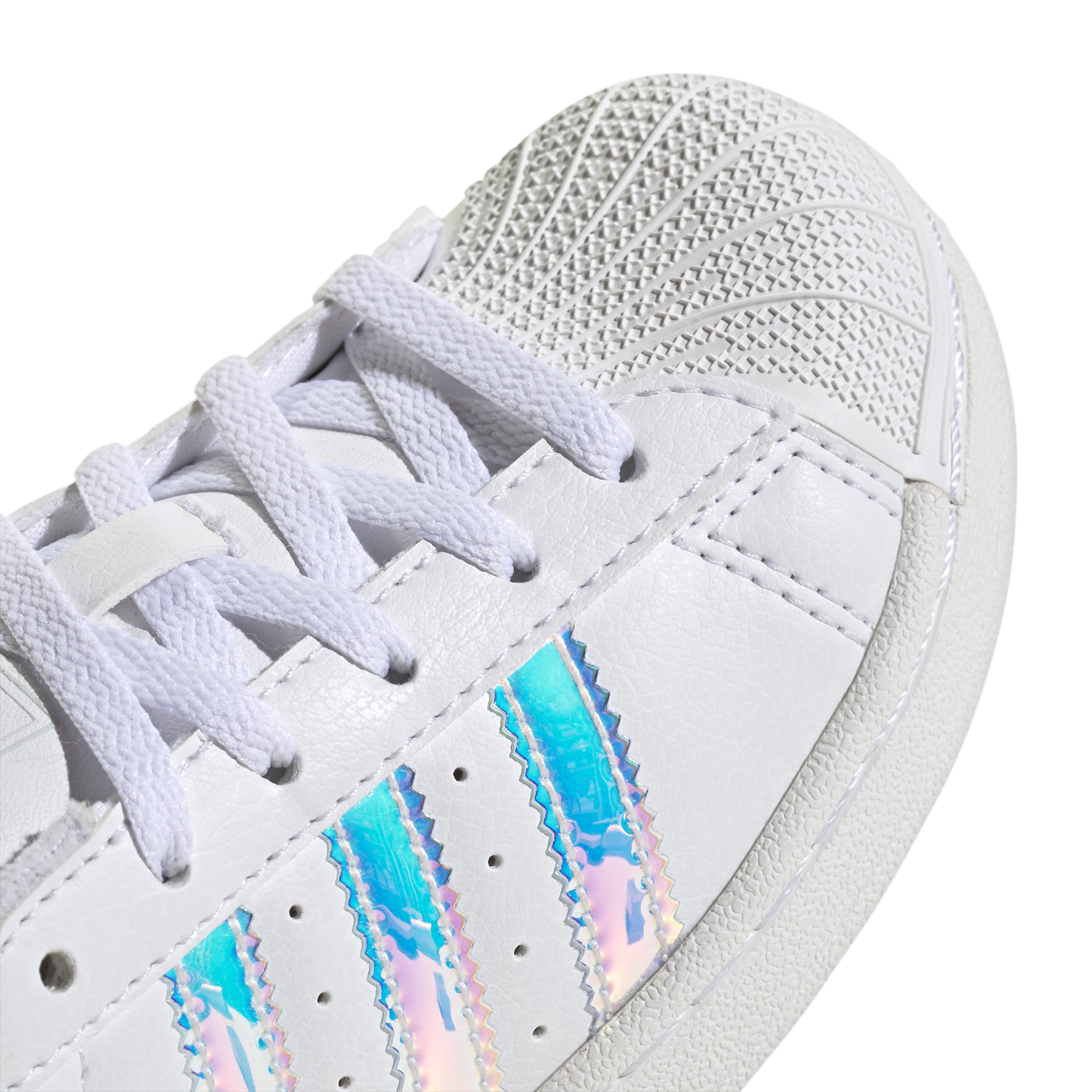 KIDS ADIDAS SUPERSTAR II C (CLOUD WHITE / SUPPLIER COLOUR / HALO BLUE)