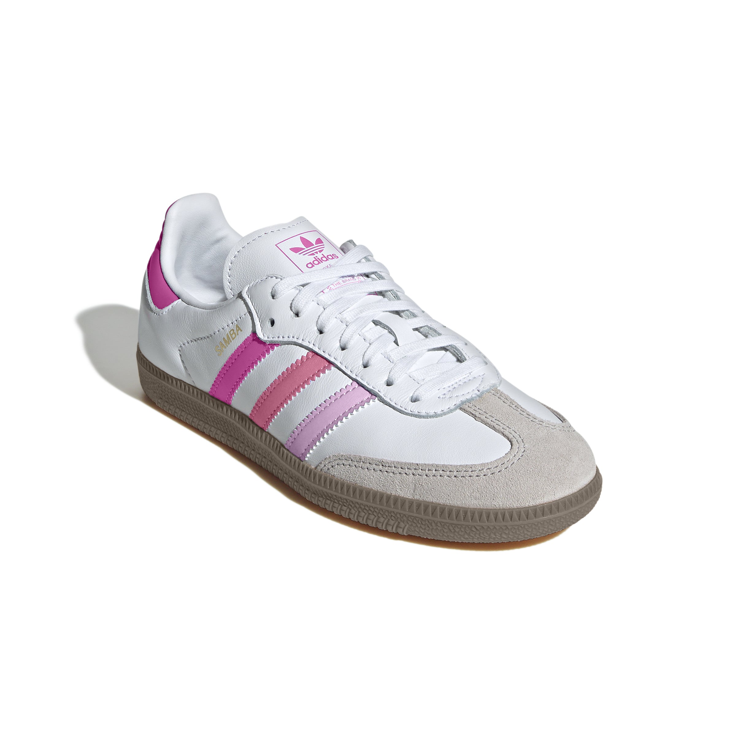 KIDS ADIDAS SAMBA OG J (CLOUD WHITE / PINK / GUM)